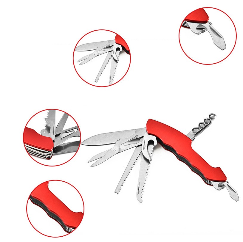Stainless Steel Multi-Function Tool Pocket Knife 7