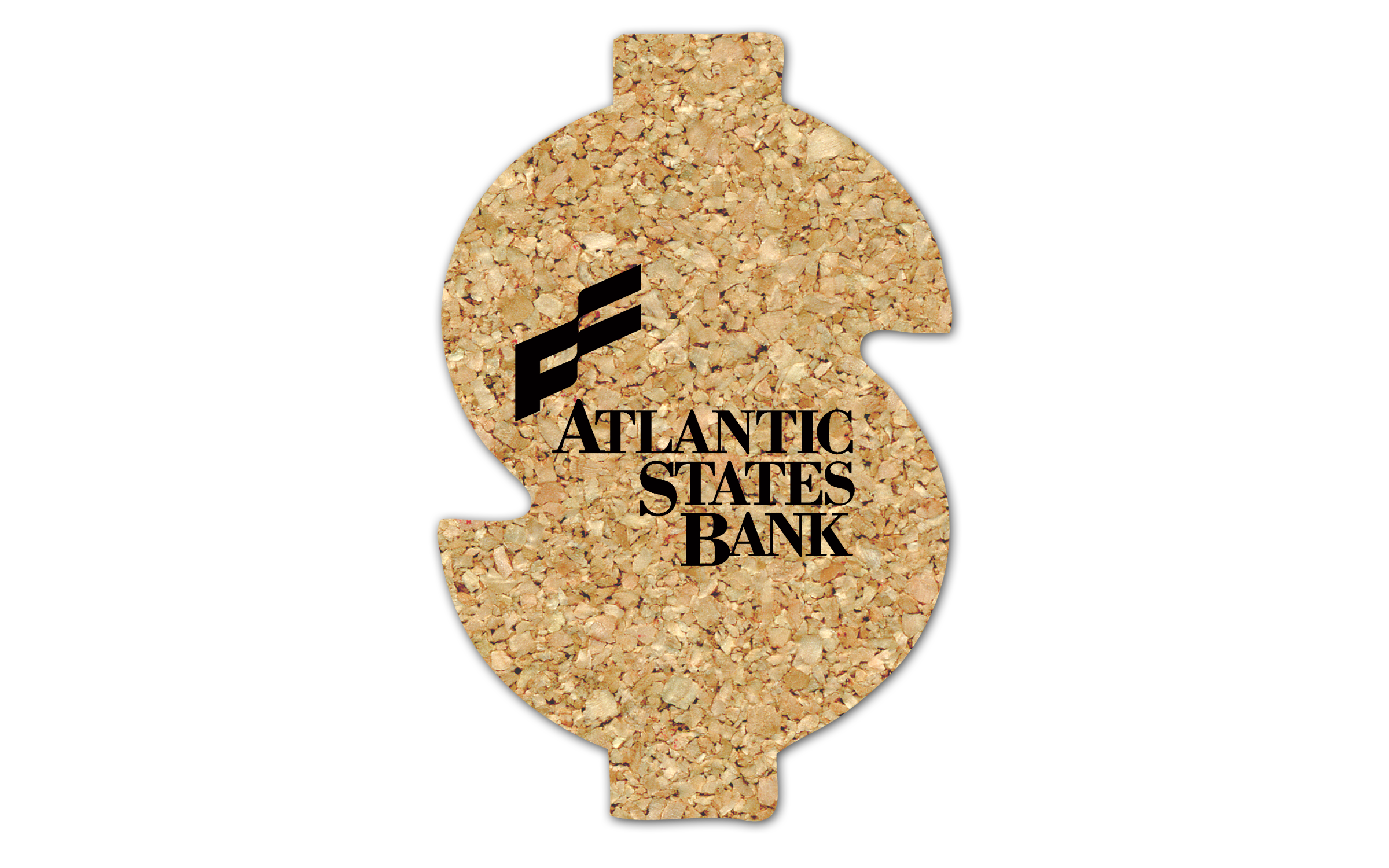 Dollar Sign Cork Coaster 4