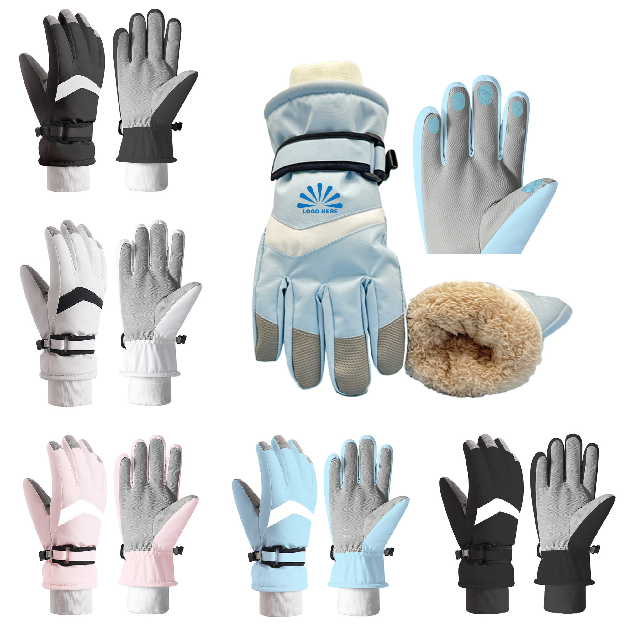 Winter Ski Warm Touchscreen Glove MOQ20 7
