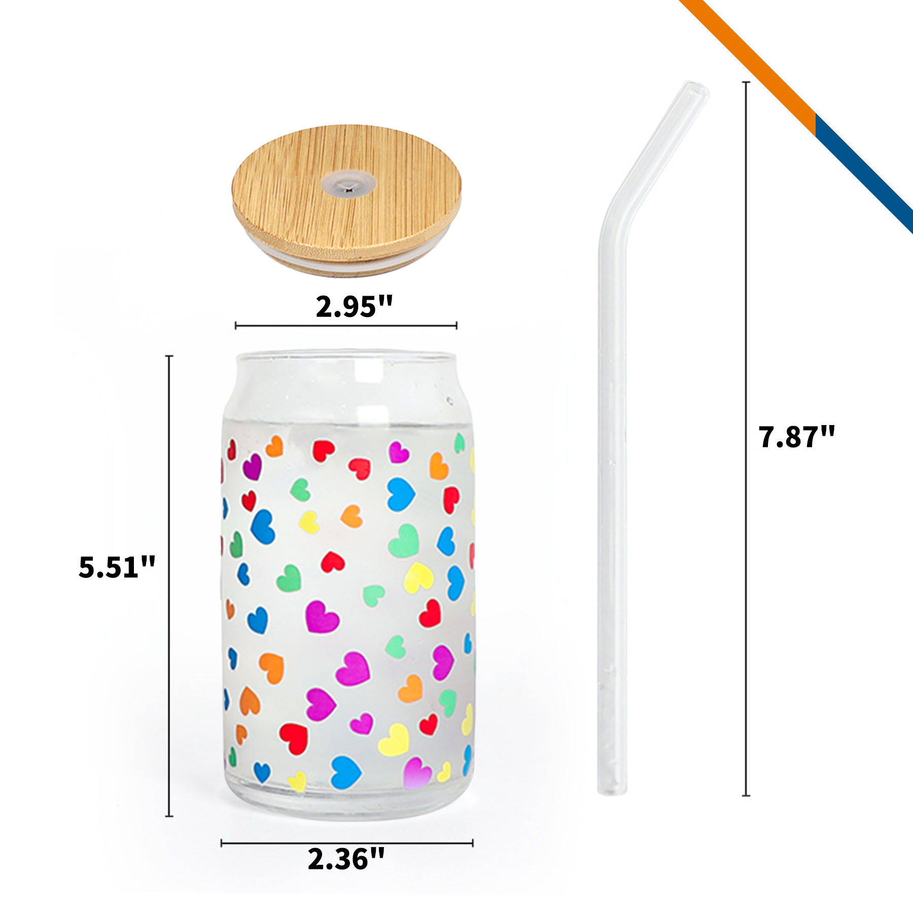 Talen Cold Color-Changing Mason Jar - 16 OZ. 4