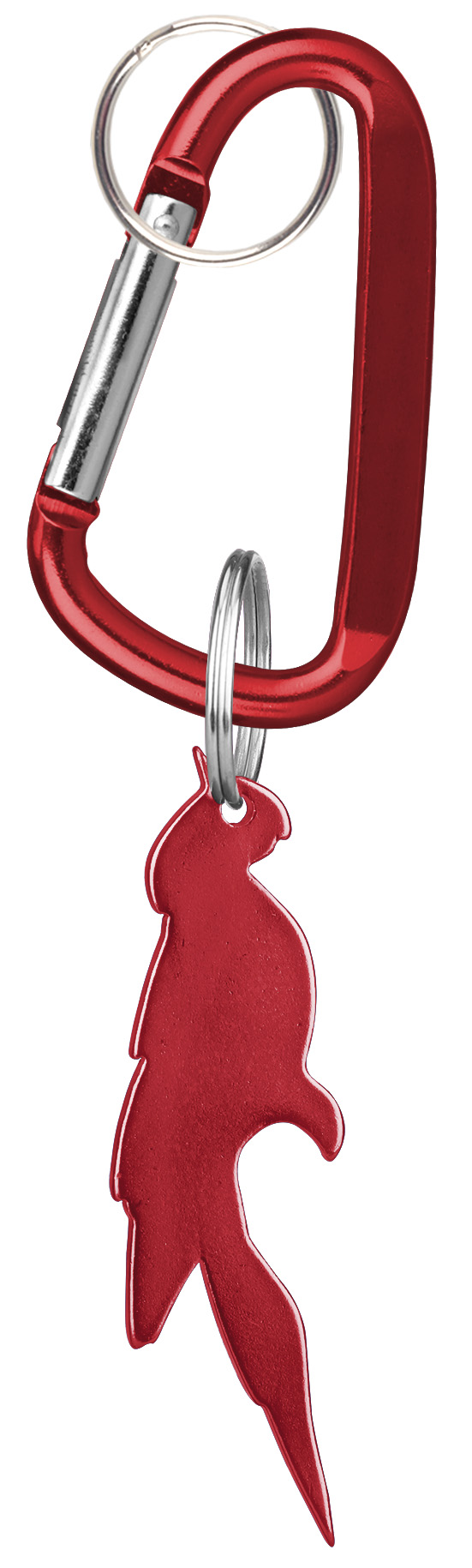 Parrot Shaped Bottle Opener Key Holder and Carabiner 5