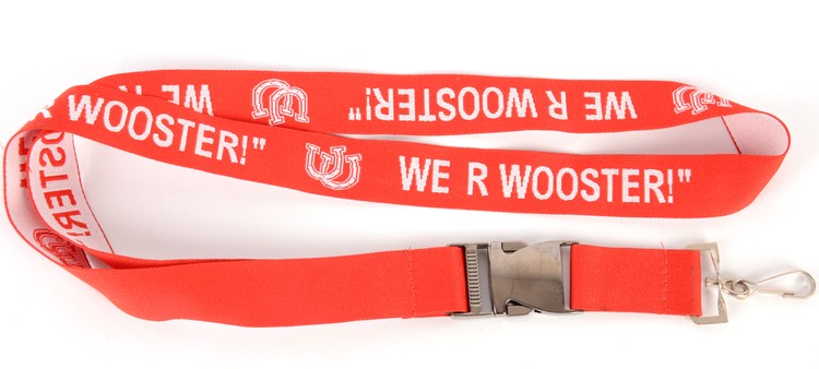 1" Woven Neck Lanyard 2