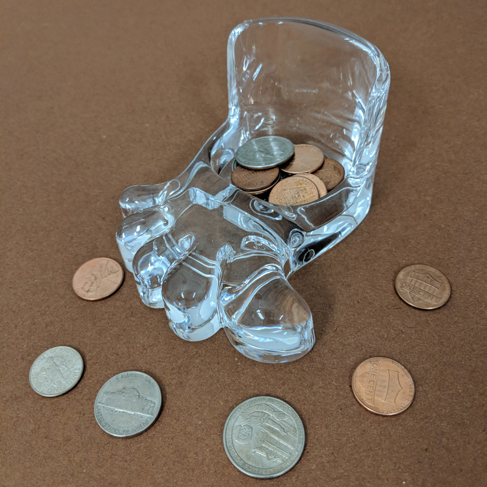 3 in 1 The Big Toe Business Card/ Clip/ Coin Holder 5