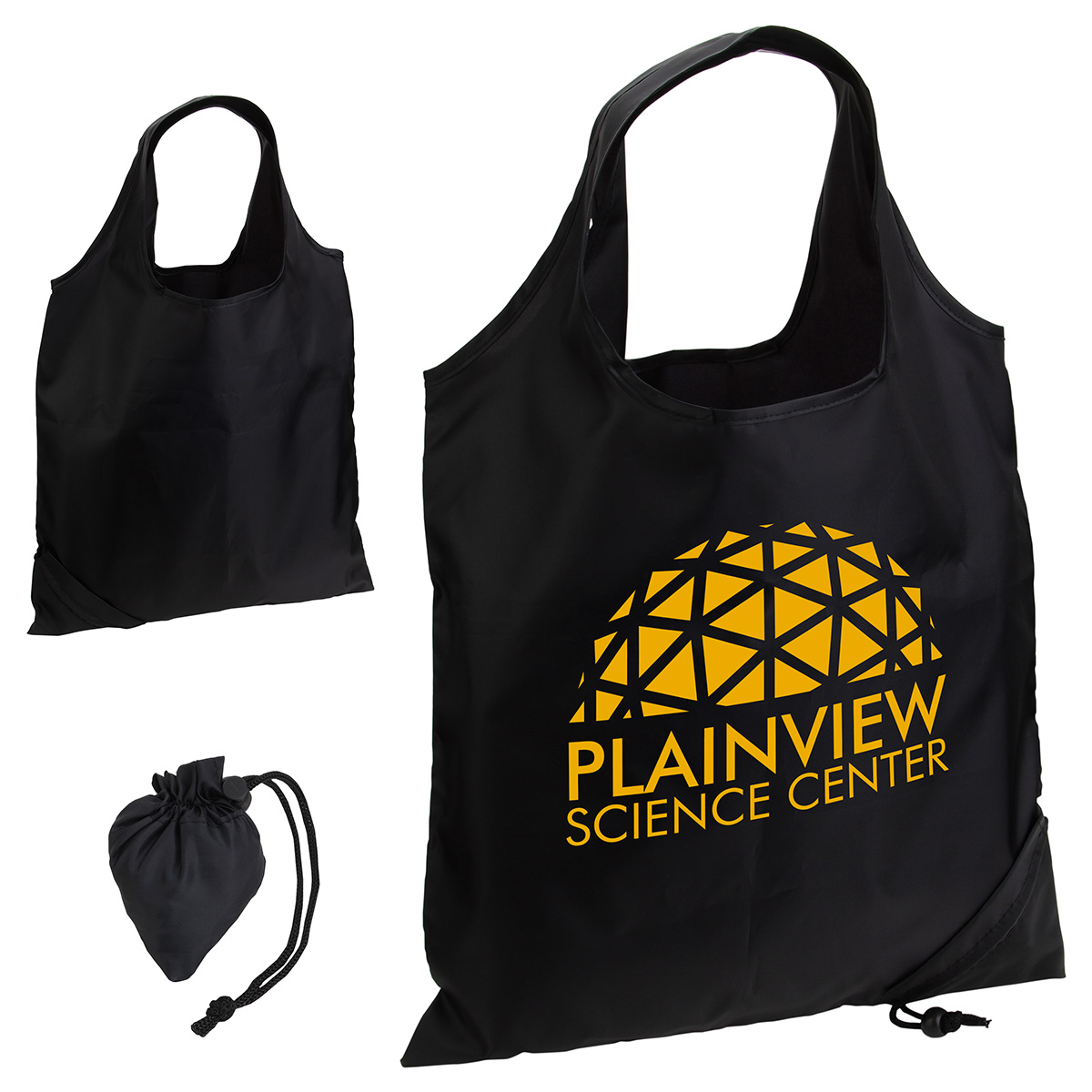 Bazaar RPET Folding Reusable Tote Bag 18