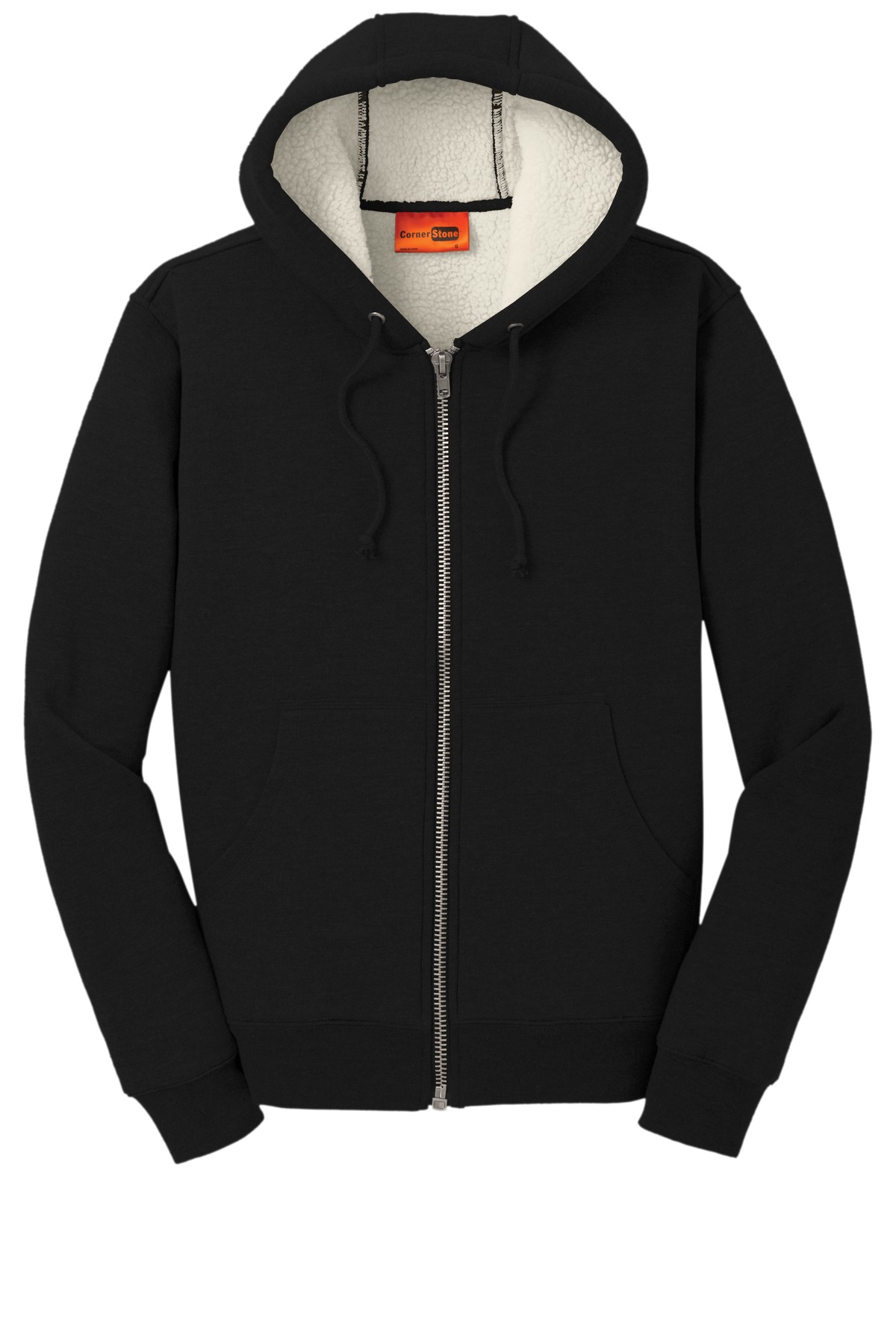 CornerStone Heavyweight Sherpa-Lined Hooded Fleece Jacket. CS625 16