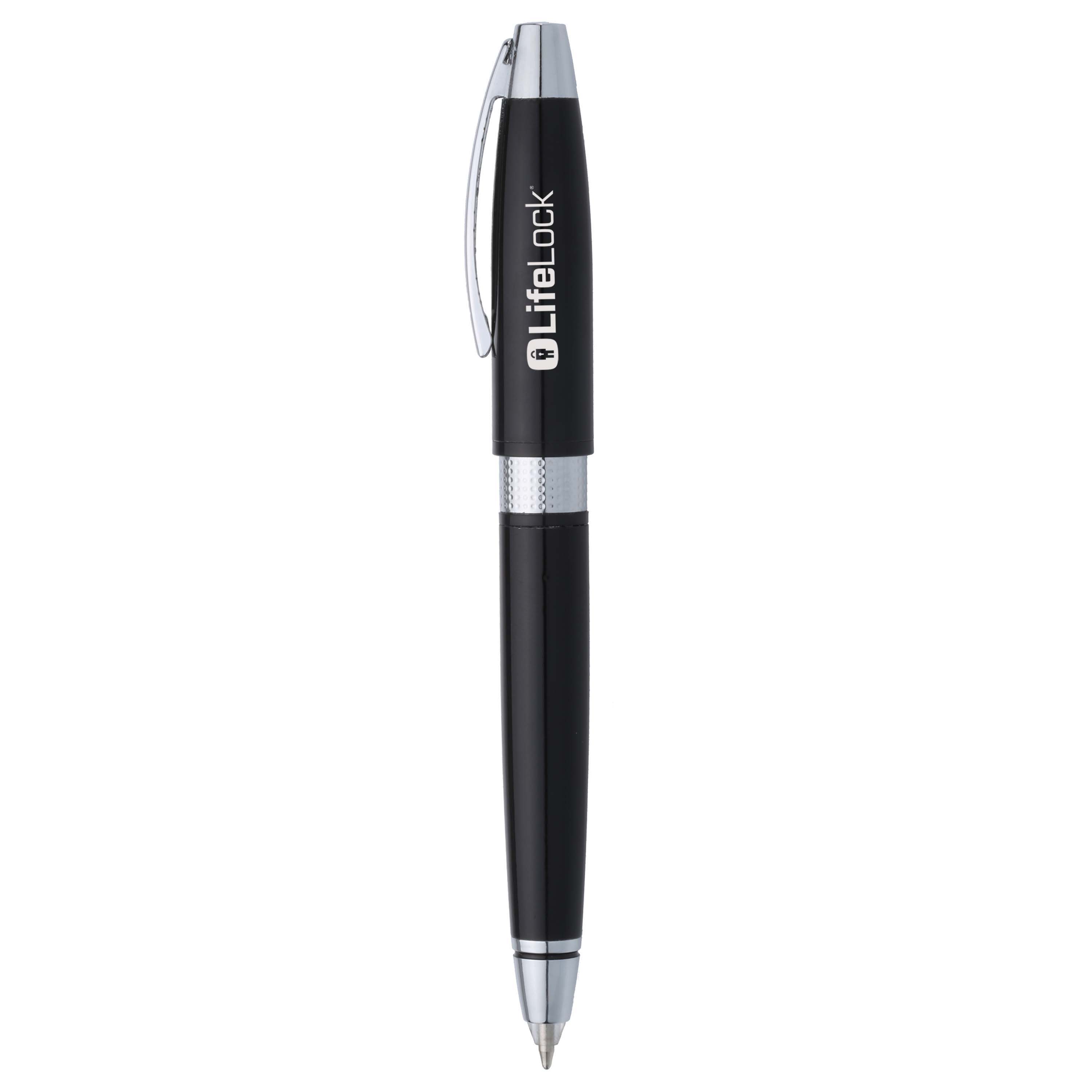Beacon Light Up Metal Pen 3
