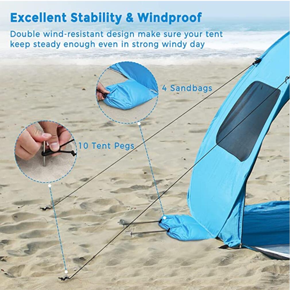 Pop up Beach Tent 1