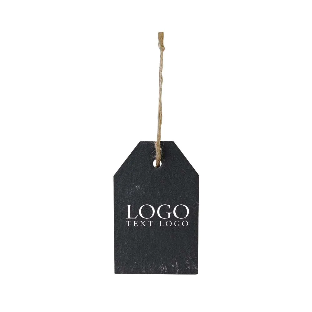 Black Slate Holiday Ornament 8