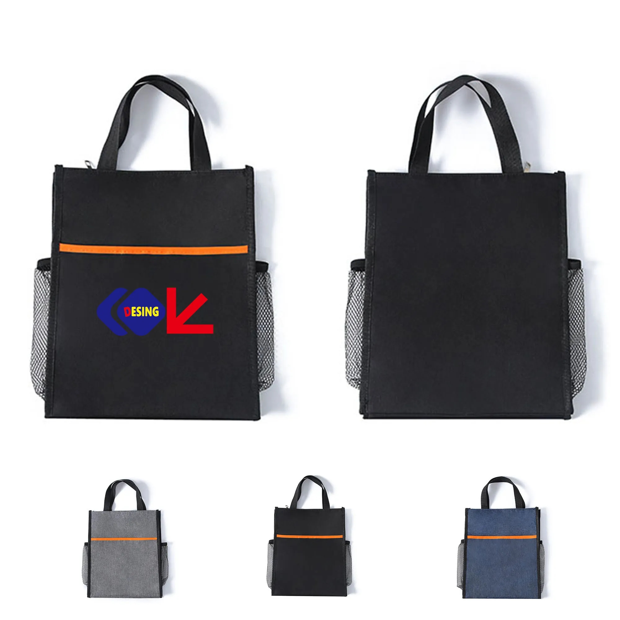 Waterproof Oxford Handle Document Bag Handbag Briefcase