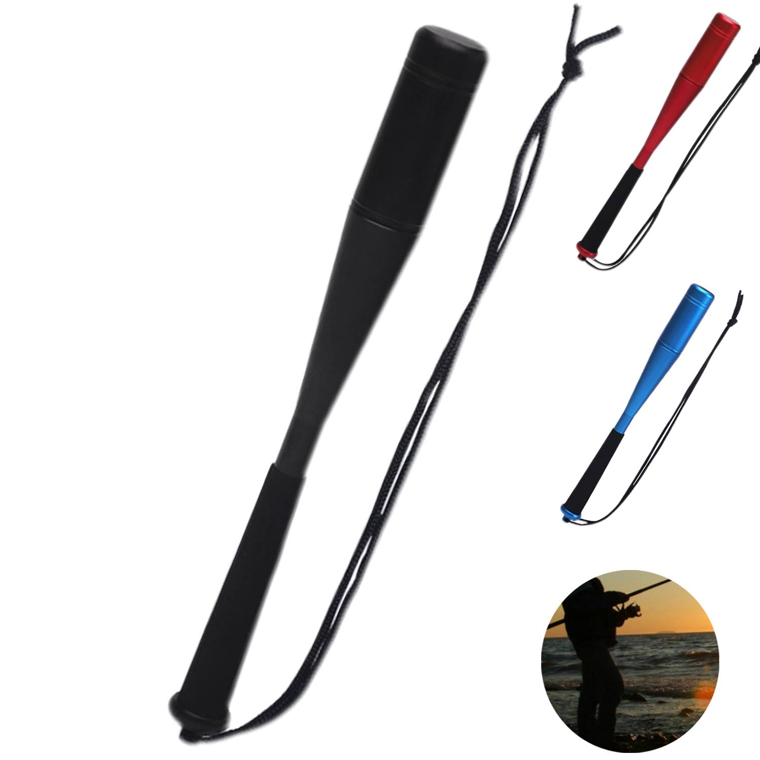 Multifunctional Aluminium Fish Whacker Bat Tool 6