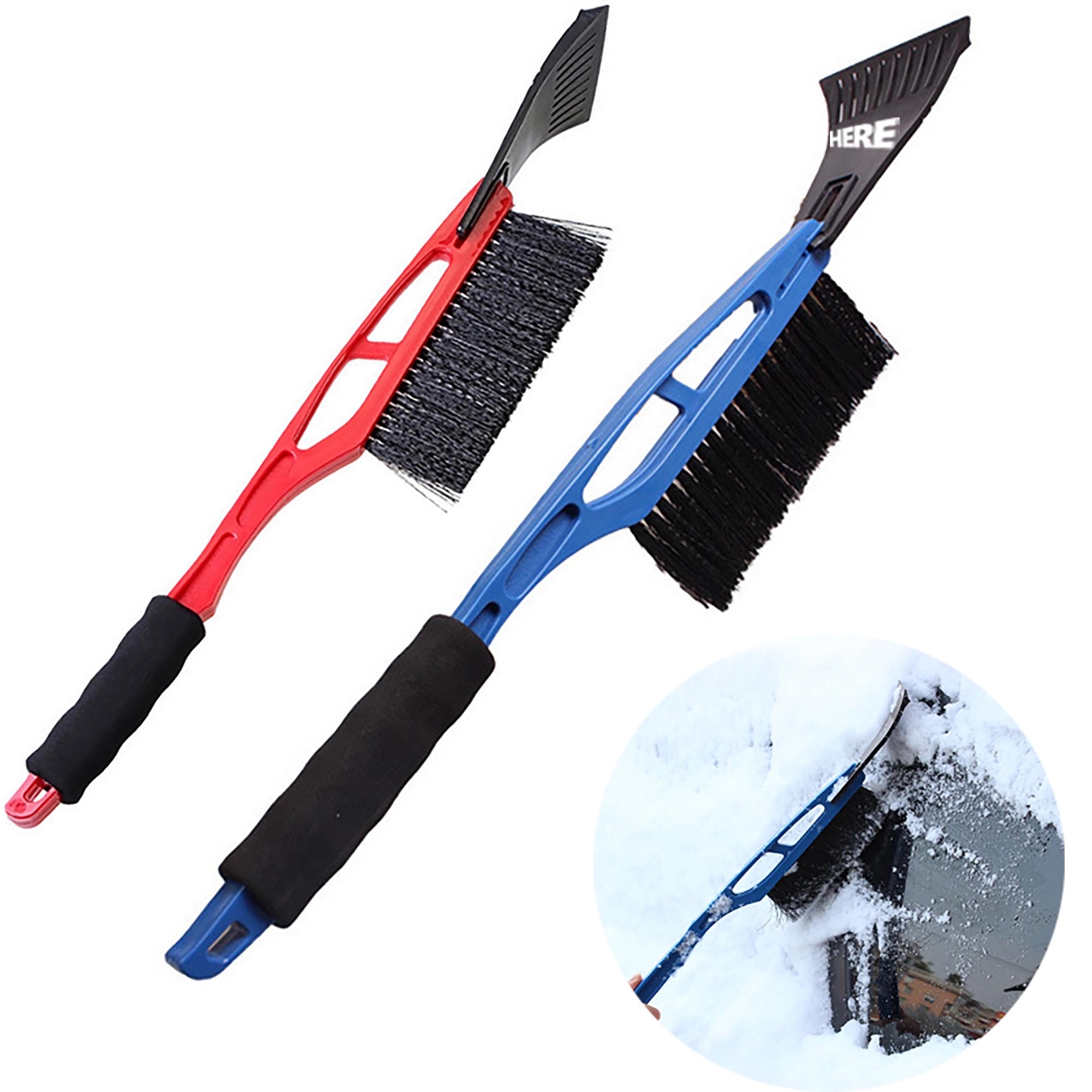 2 in 1 Long Handle Snow Brush 5