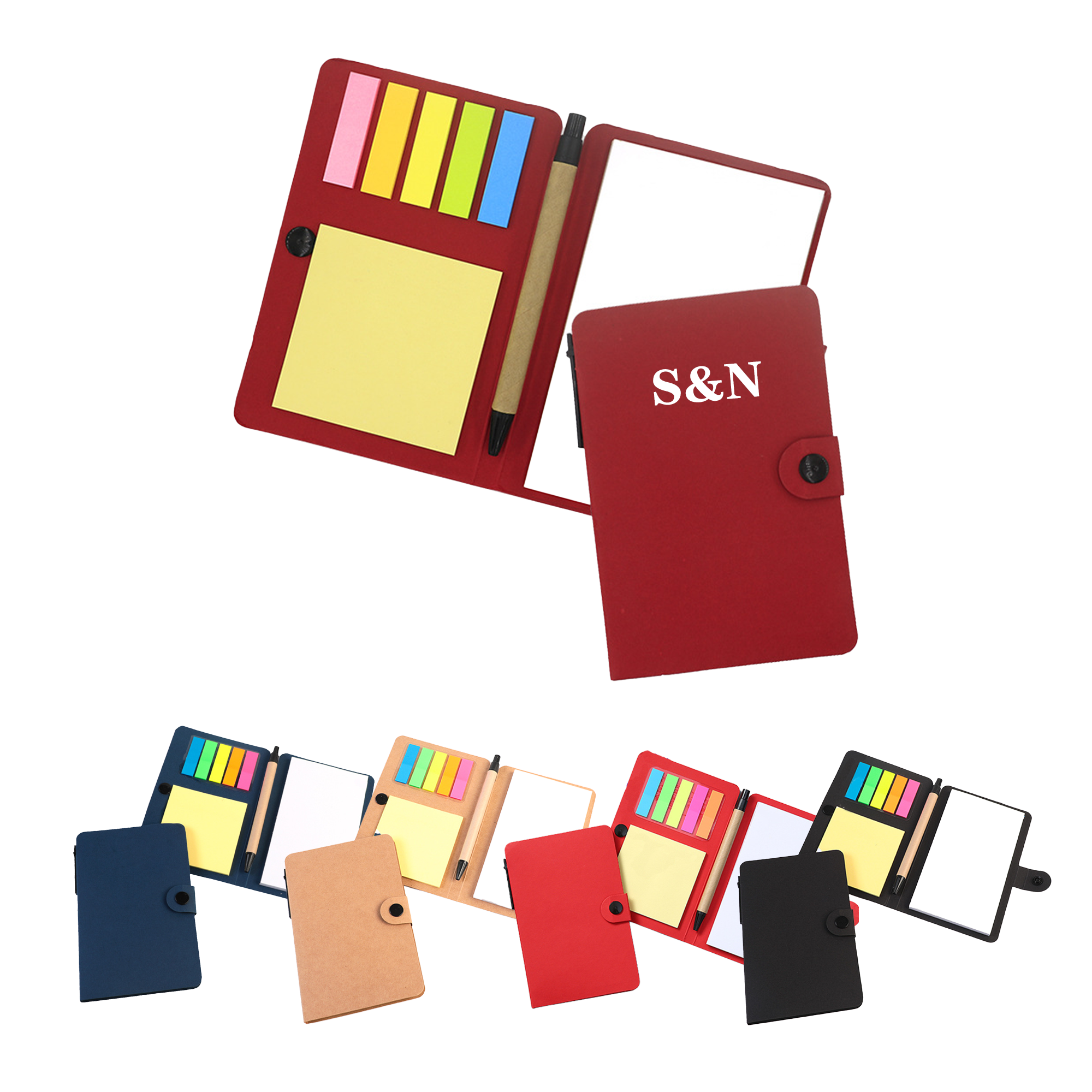 Portable Notebook With Sticky Note Index 2