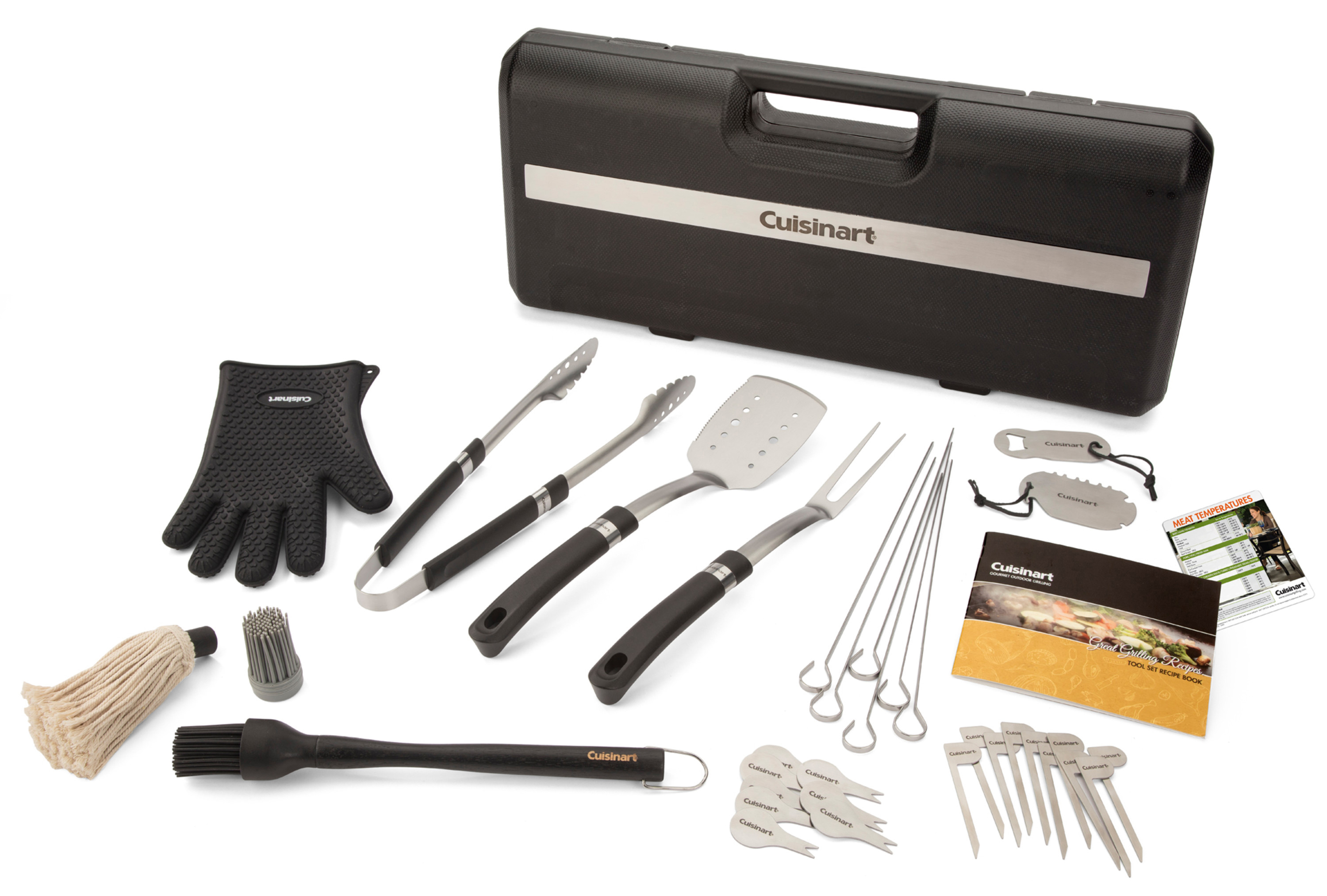 Cuisinart Outdoors® 36 Piece Backyard BBQ Tool Set 14