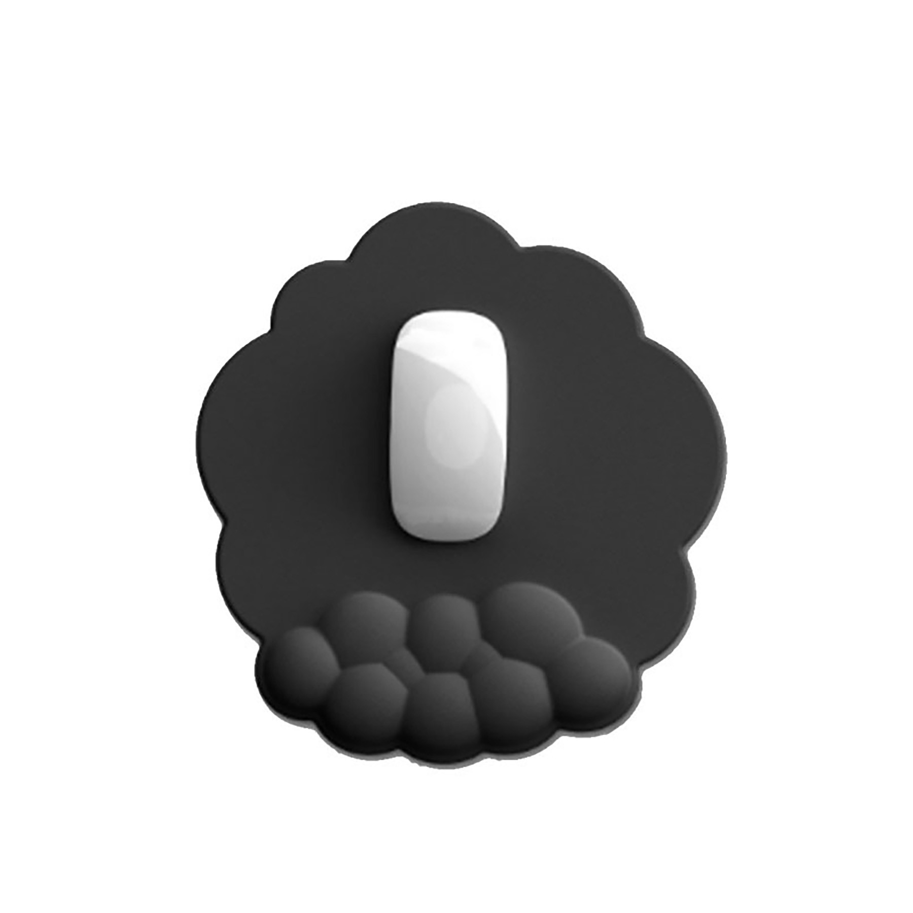 Mouse Mat With Wrist Support Cloud Shape 5