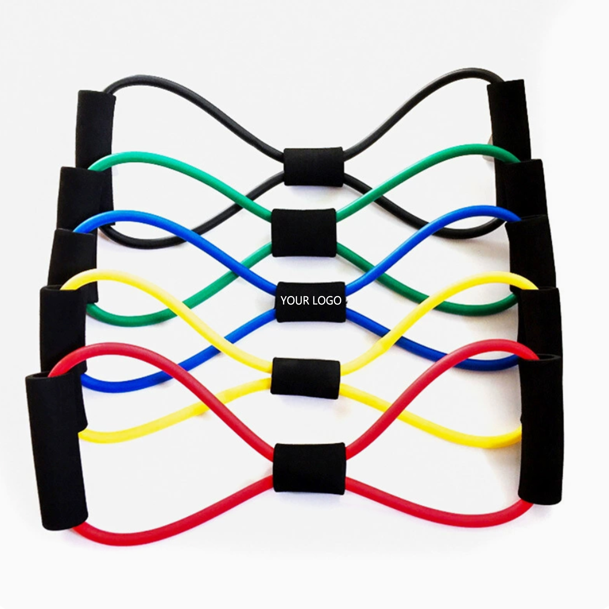 8 Shape Resistance Band Stretch & Pull Rope 2