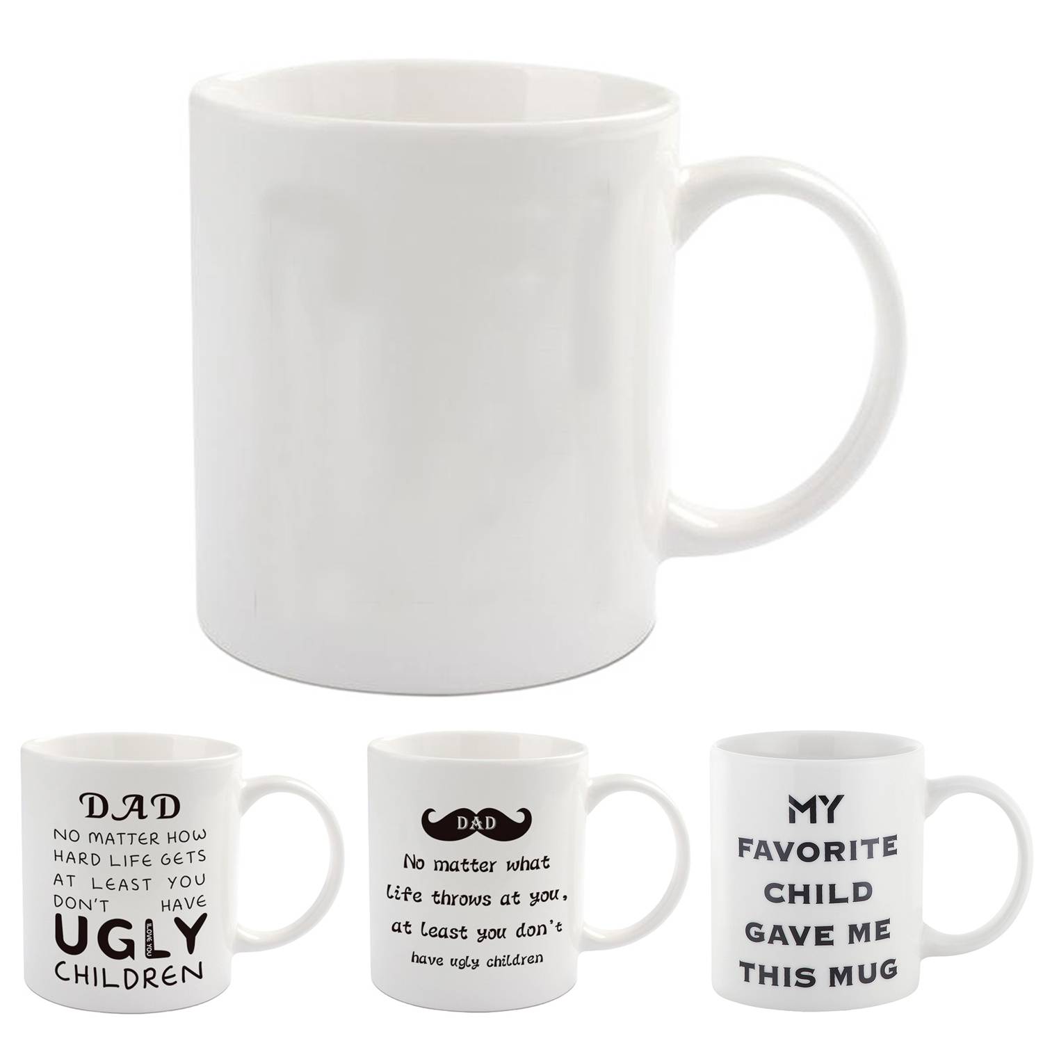 11oz Custom Ceramic Funny Coffee Mug 5