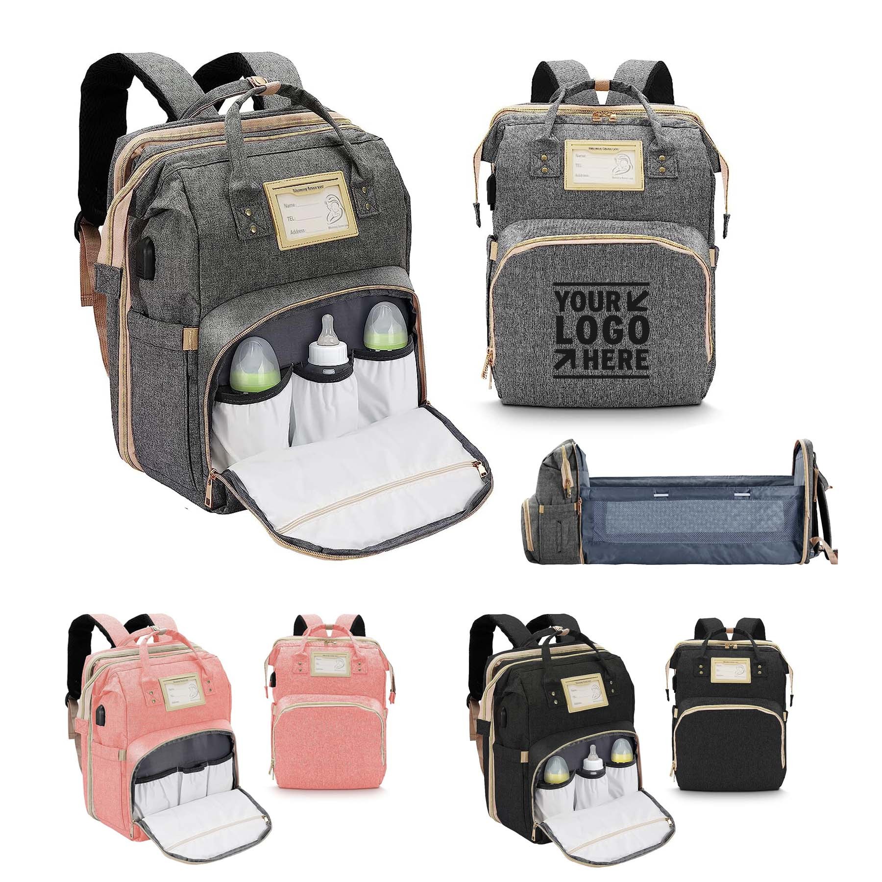 Baby Shower Gift Newborn Essentials Diaper Bags for Dad Mom 3