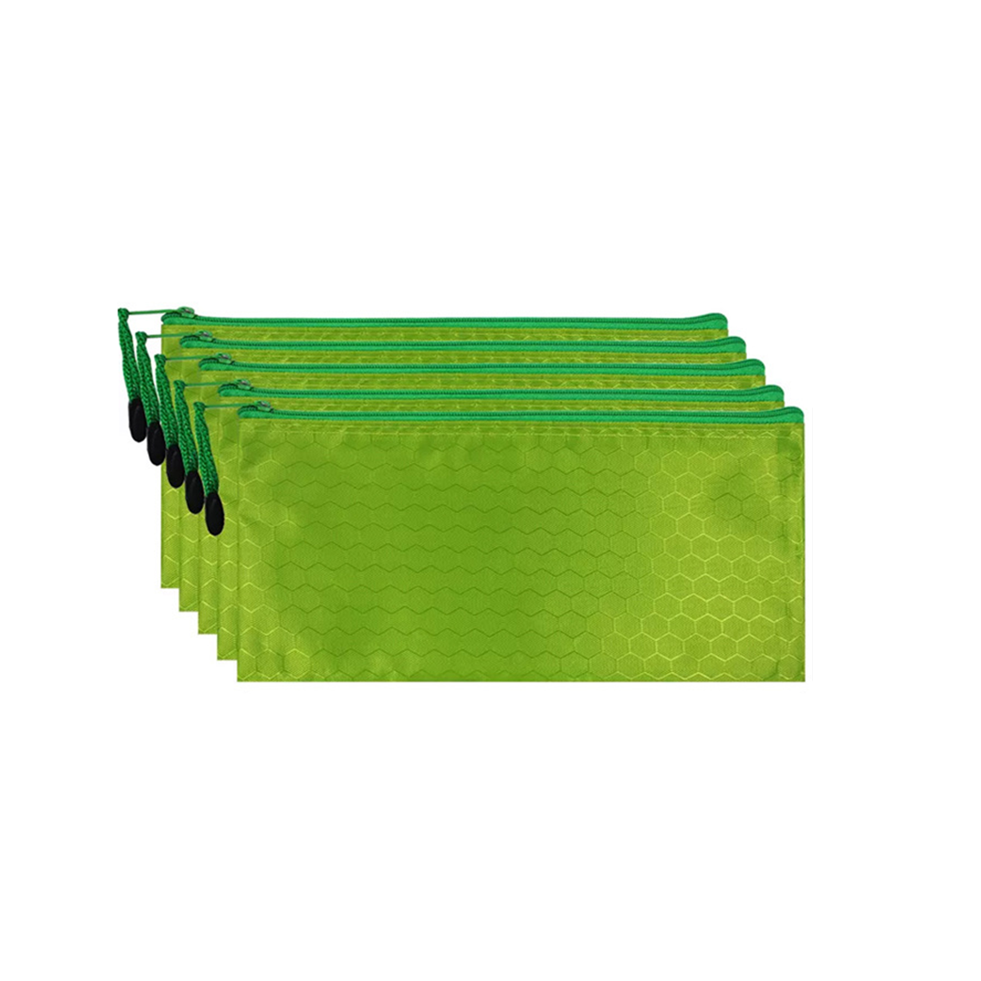 Waterproof Oxford Zipper Pencil Case Football Pattern 2
