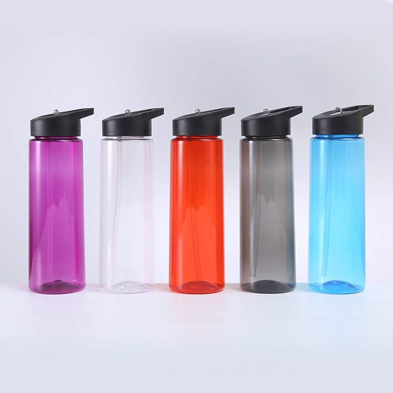 Sports Water Bottle with Straw 2