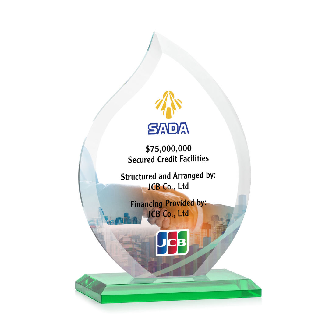 Nestor Flame VividPrint™ Award - Green 10