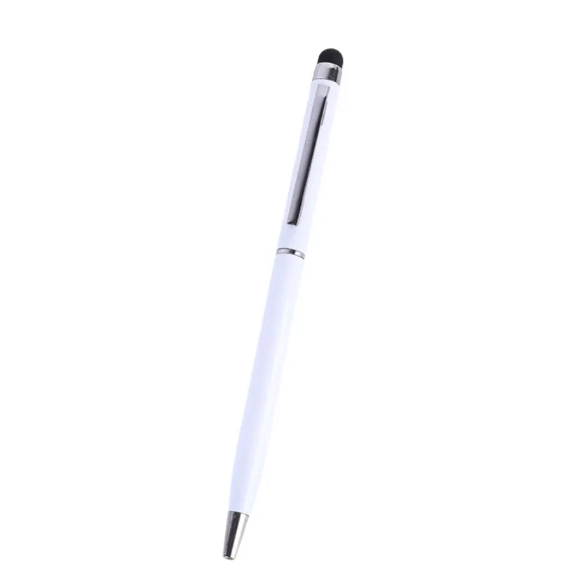 Click Metal Pen 5.3x0.3 Inch Durable Ballpoint with Stylus 18