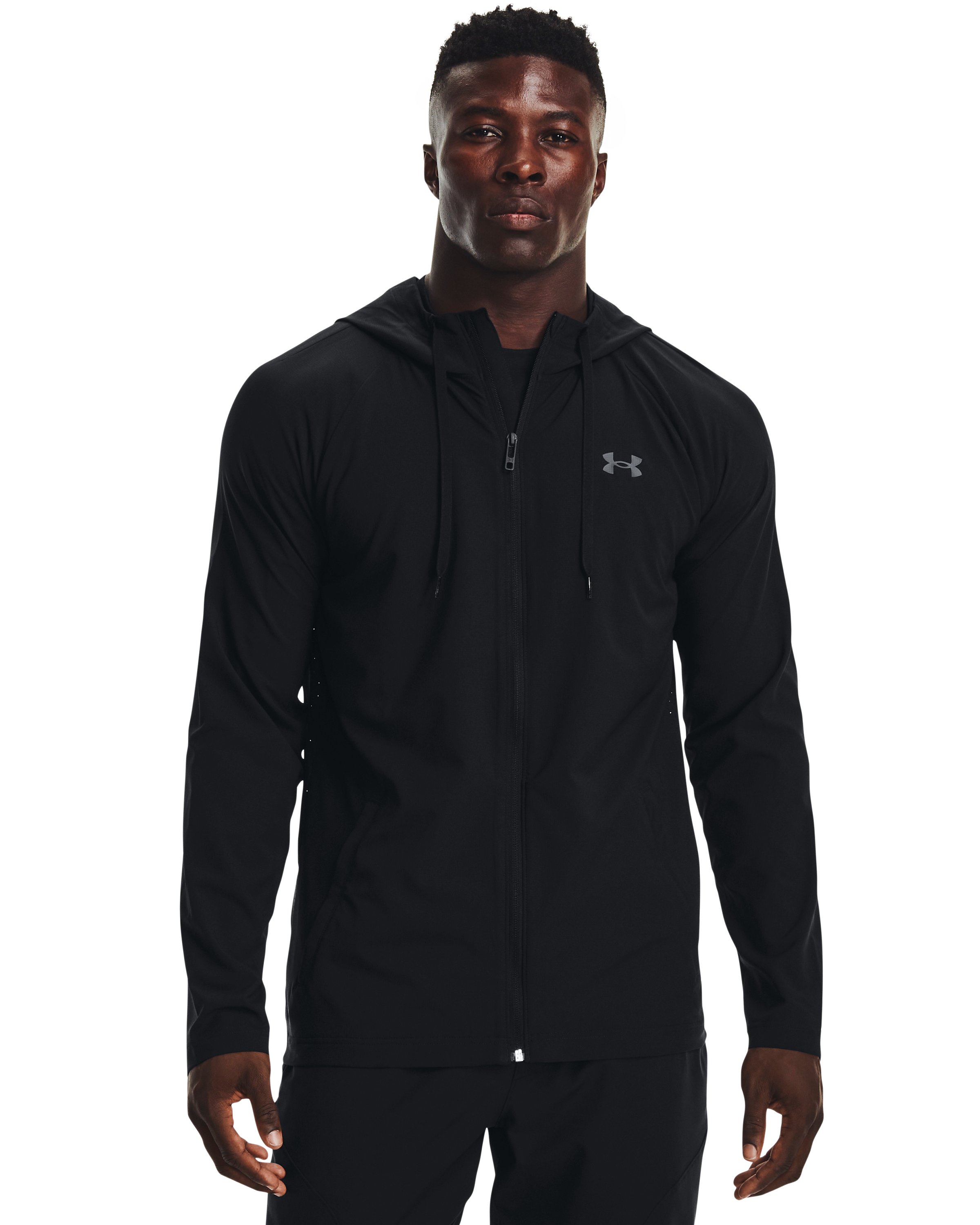 UA Woven Perforated Men's Windbreaker Jacket 2