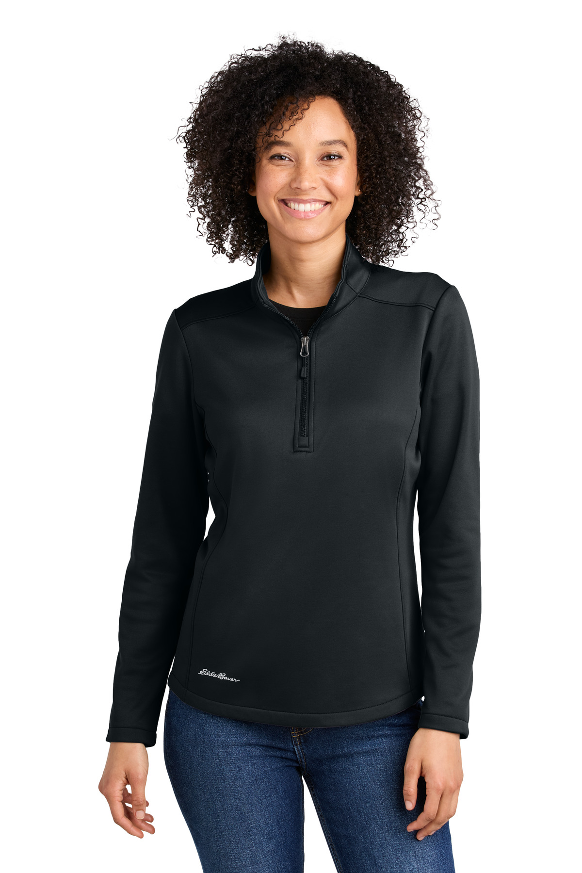 Eddie Bauer Women's Smooth Mid Layer Fleece 1/2-Zip EB2370 28