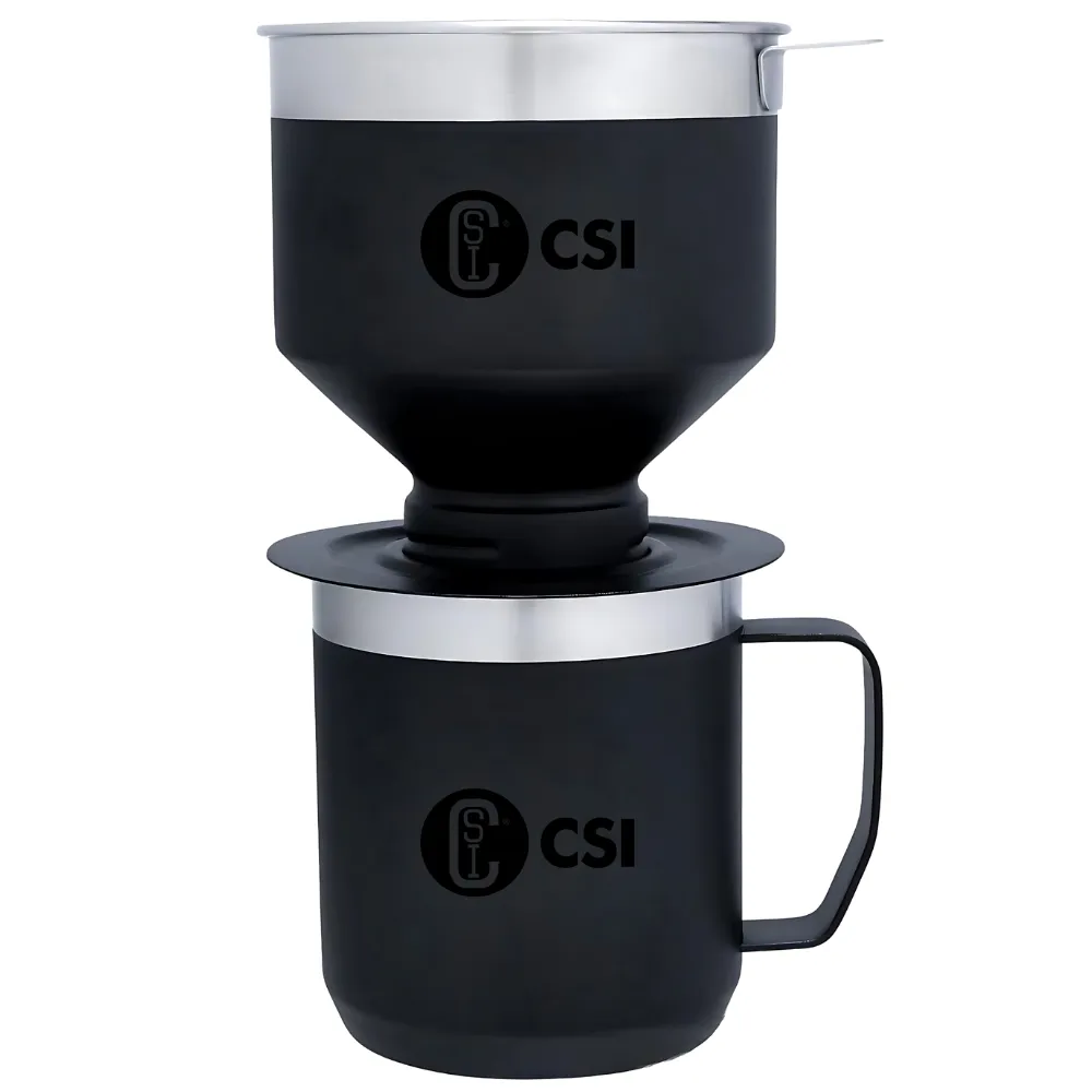 Pour Over Coffee Maker & Mug Set 6