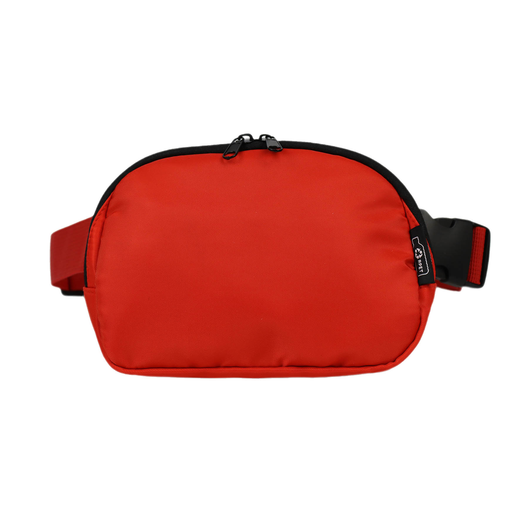 Water-Resistant 100% RPET 290D Polyester Belt Bag w/Adjustable Strap 8