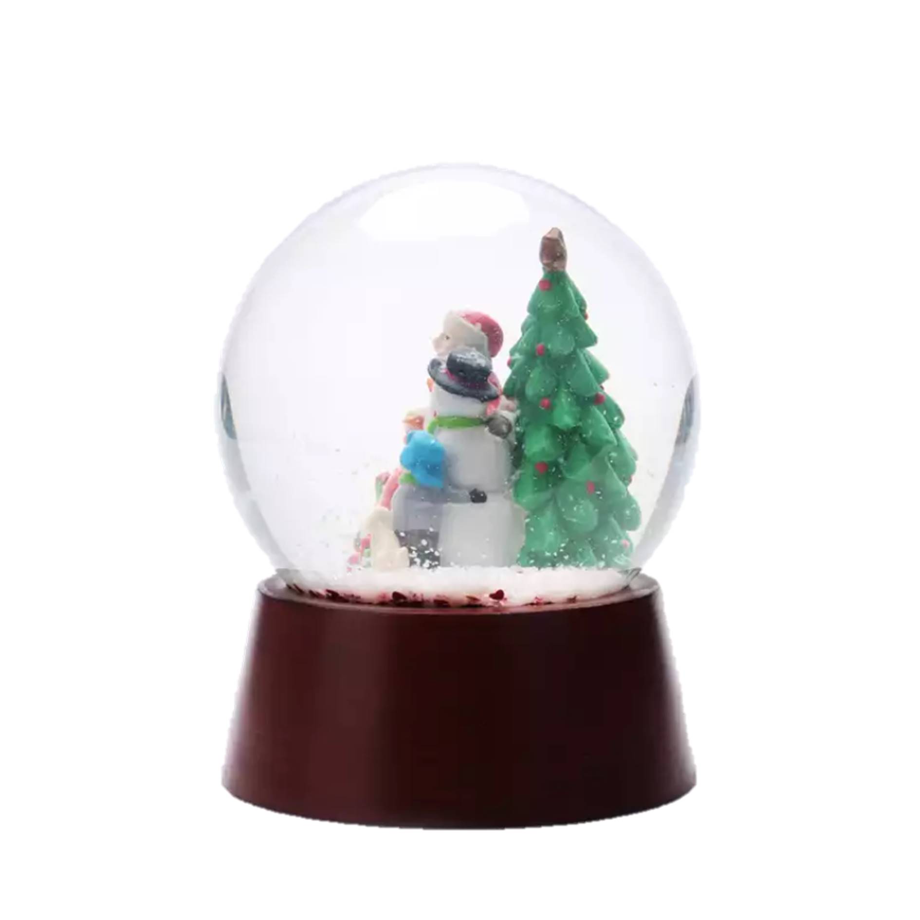 Custom Christmas Glass Snow Globe 3