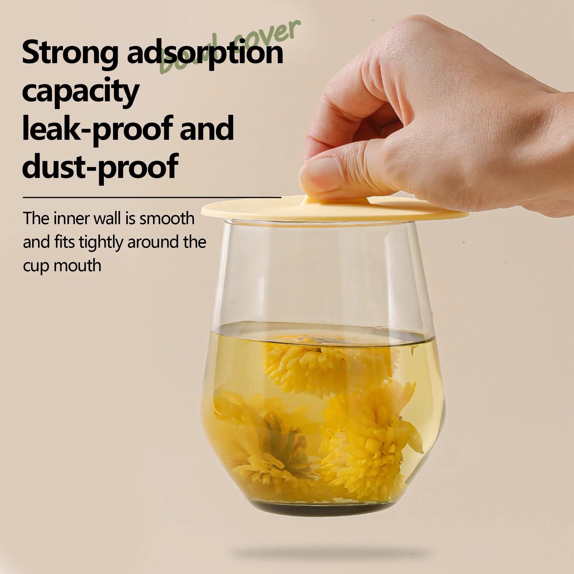 Silicone Dust Proof Cup Lid 6