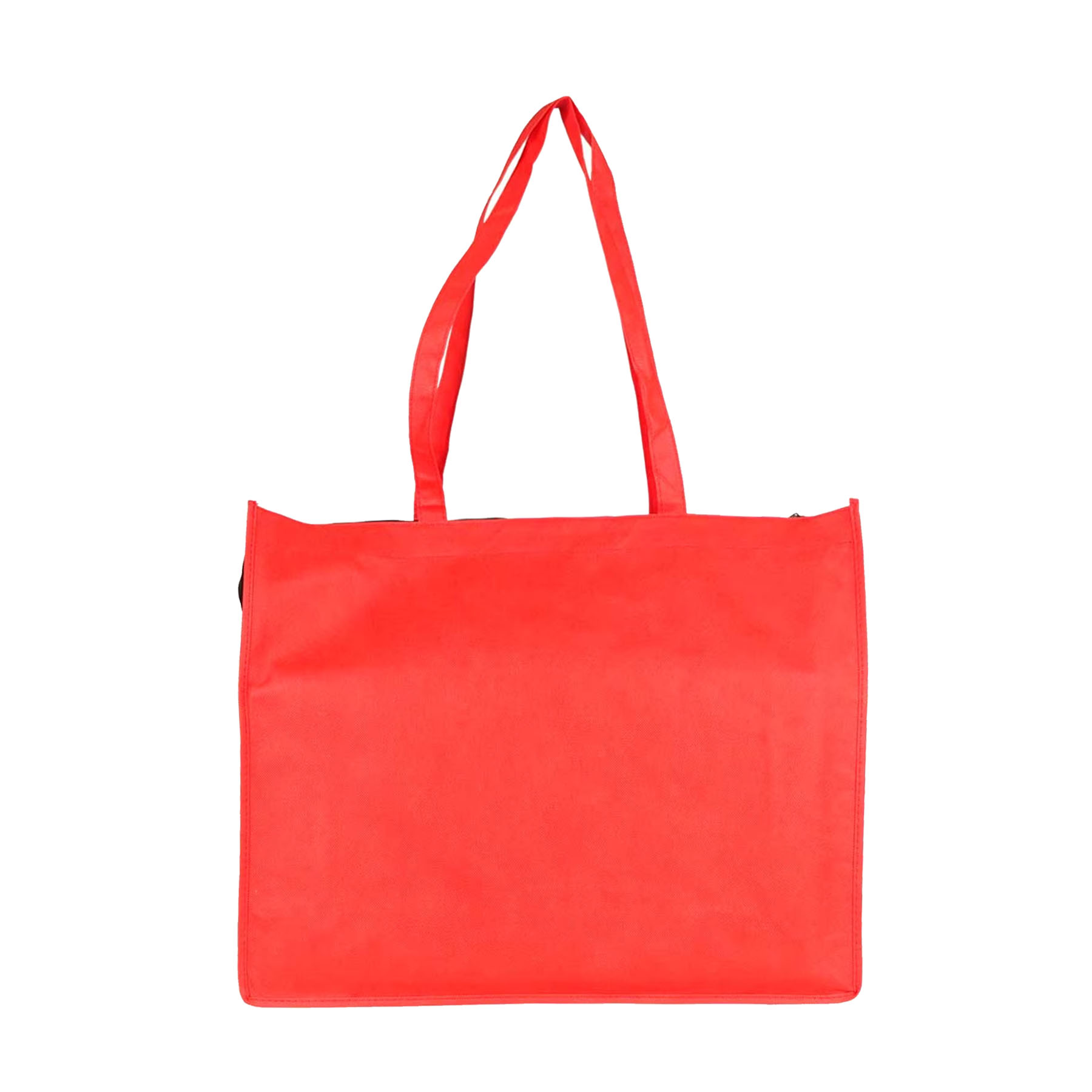 Extra LargeRecycled Non-Woven Polypropylene Tote w/ Zipper 9