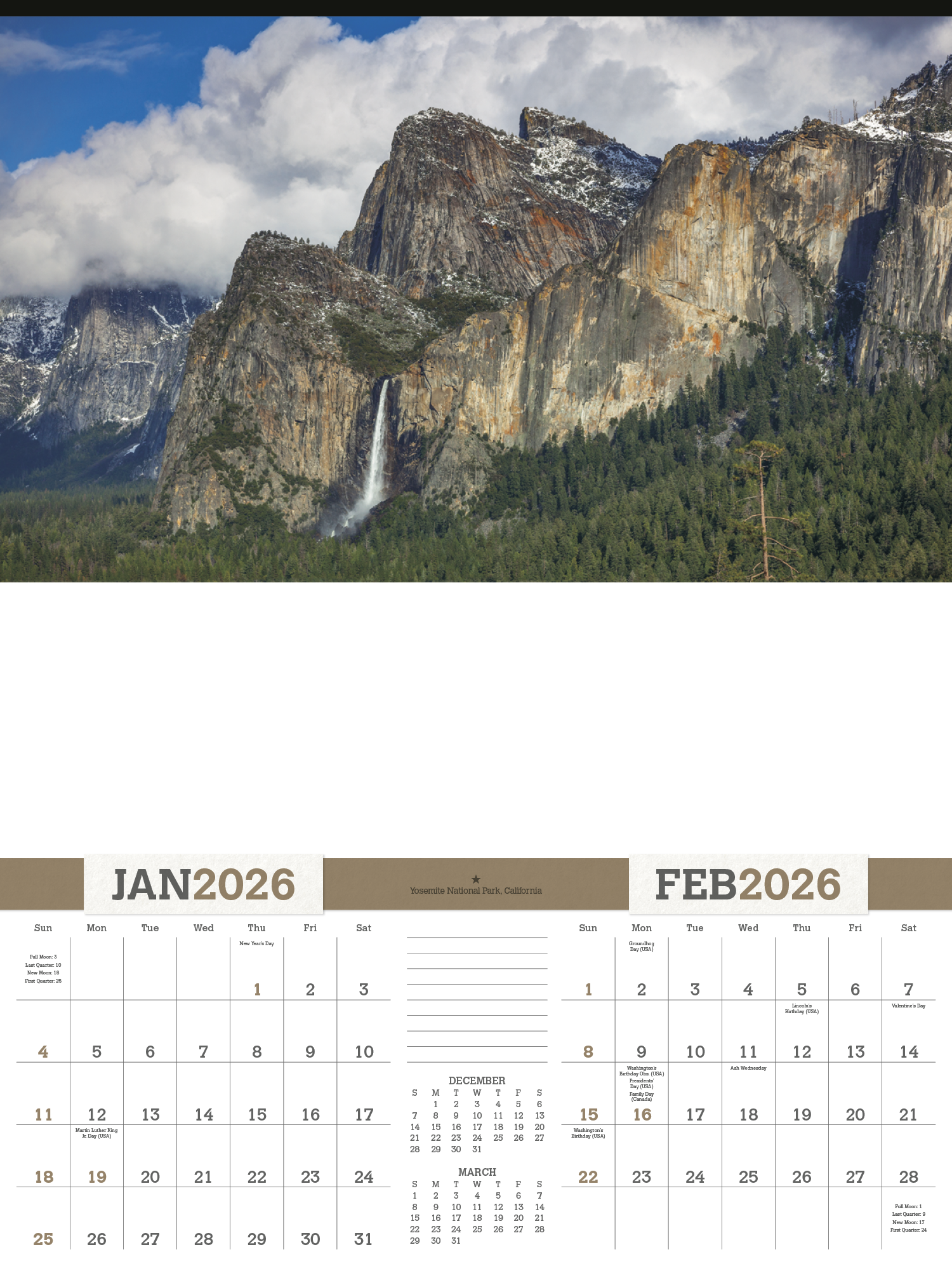 Triumph® Calendars American Splendor Calendar 16