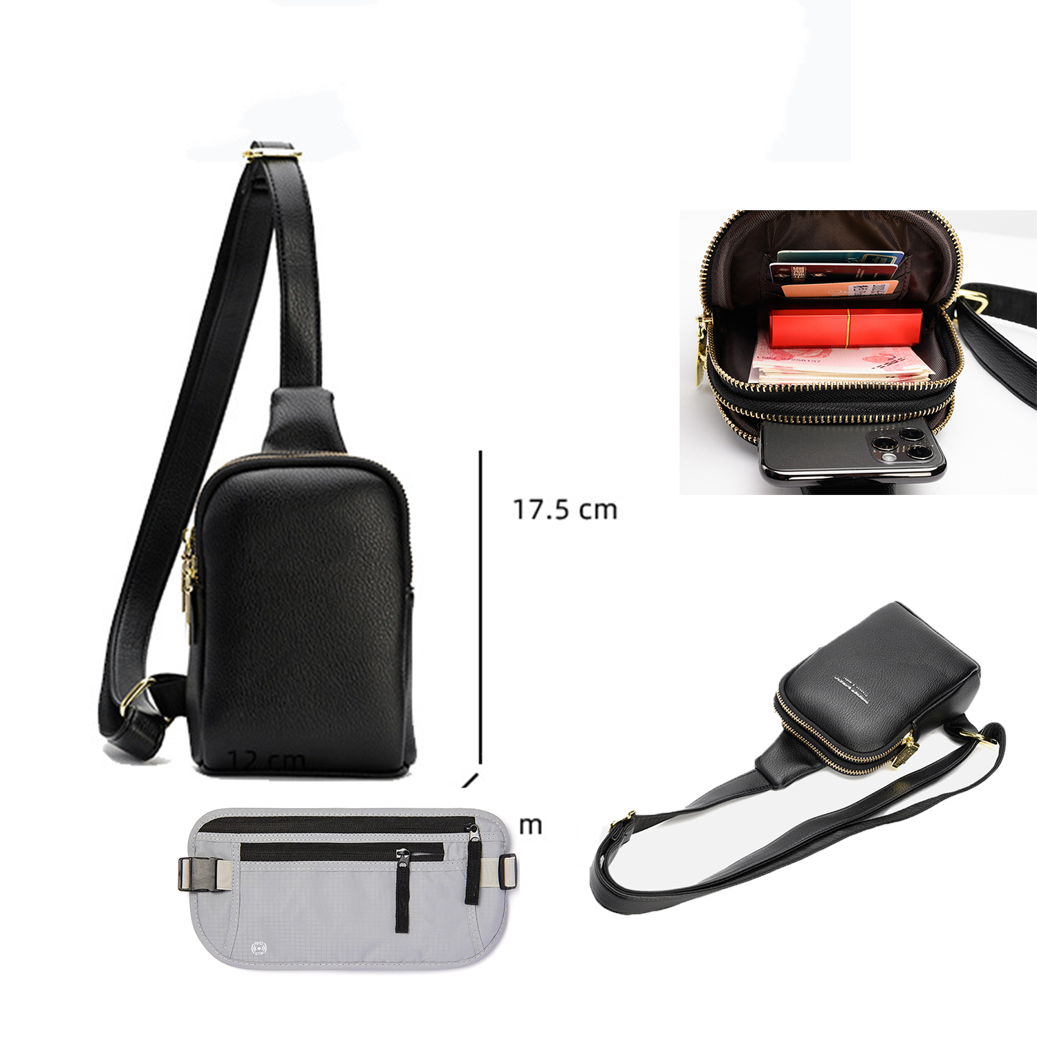 Small Sling Crossbody Fanny Packs 4