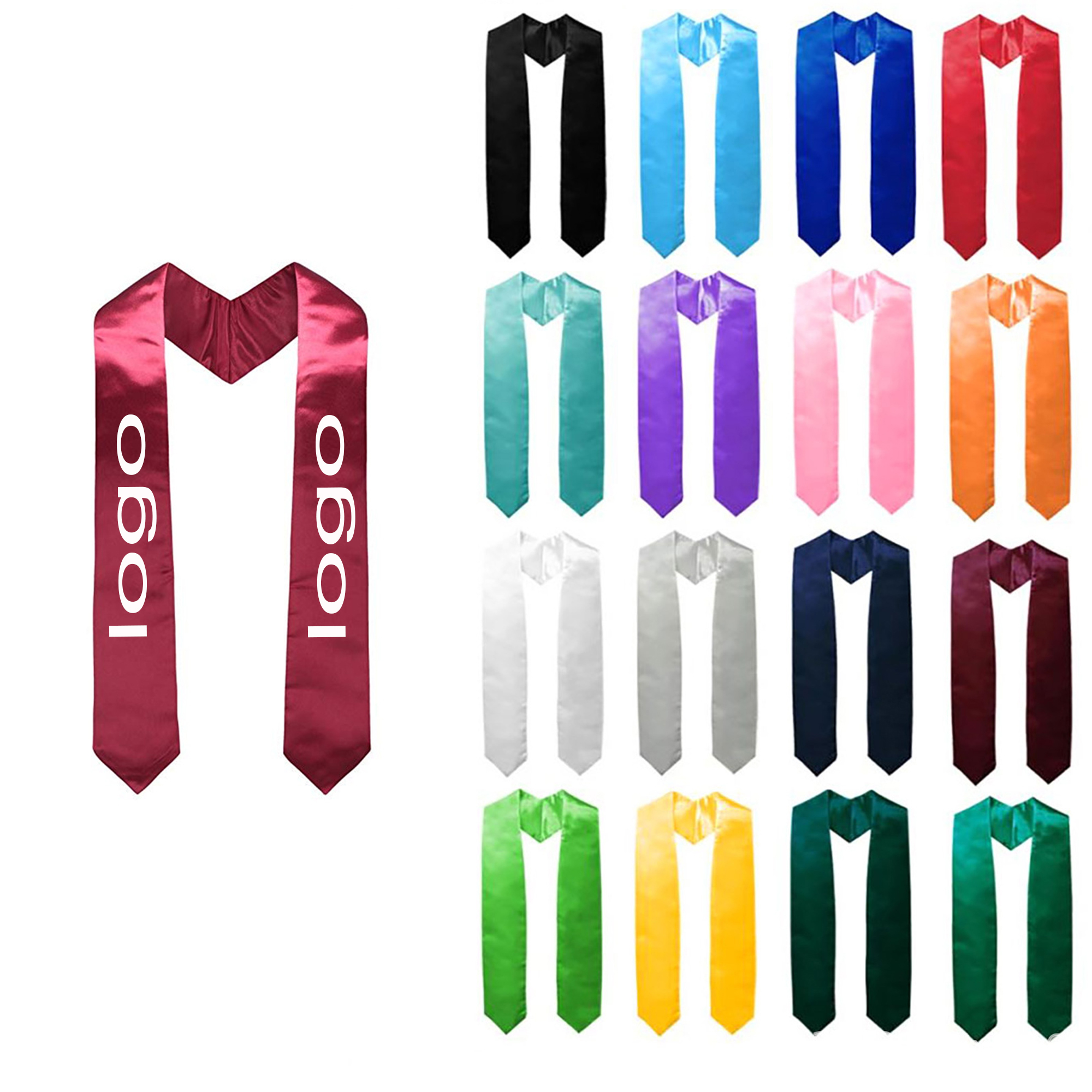 Full Color Print Graduation Sash 1