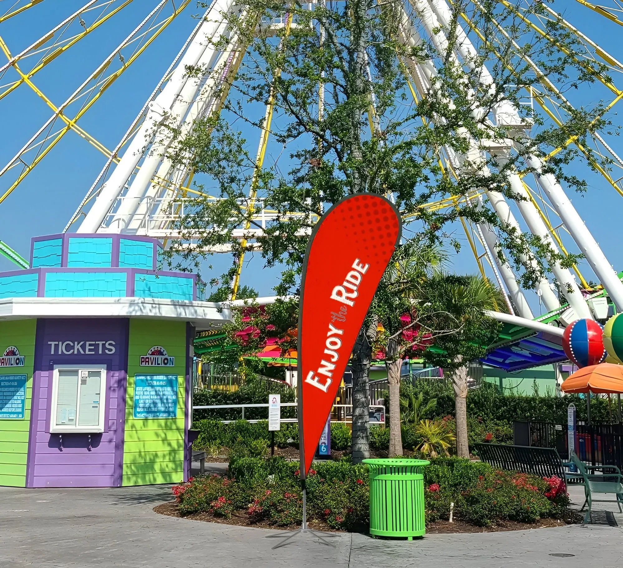 Teardrop Flag-Single Sided Package - Cross Base w/Water Bag 5