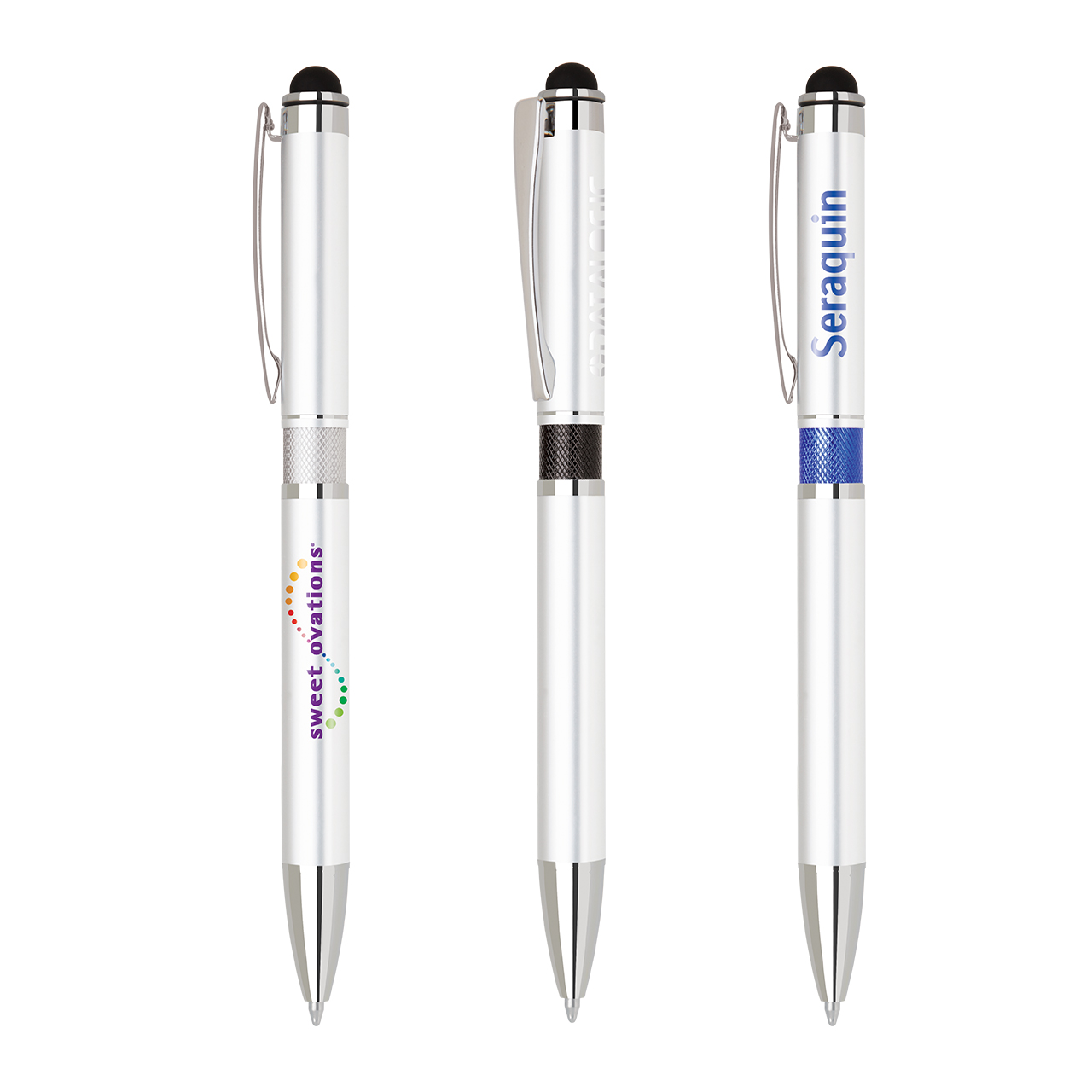 Stylus-457 Click Action Pens 2