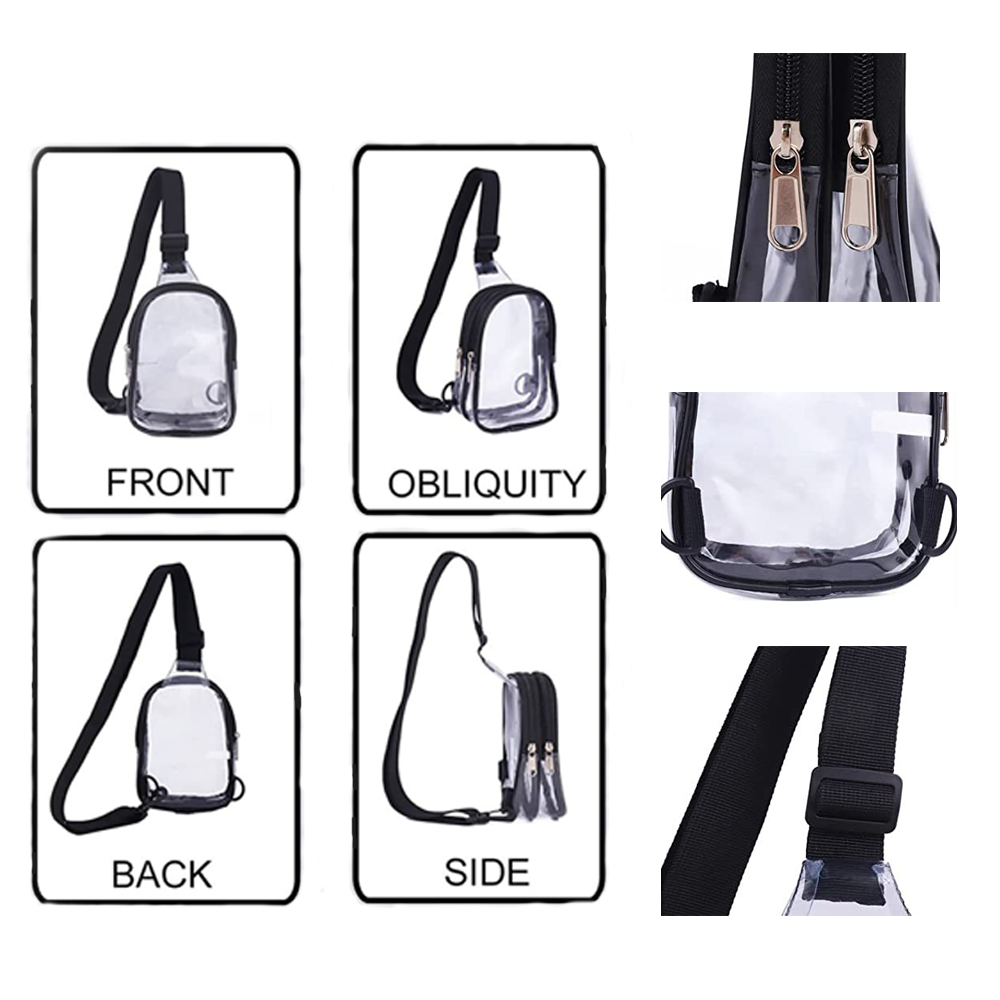 Clear PVC Shoulder Bag 4