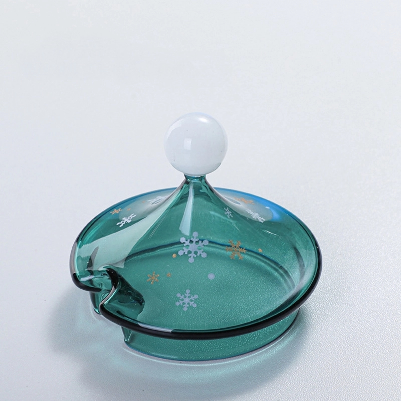 13/16 OZ. Glass Christmas Tree Tea Coffee Mug & Gift Cup 3