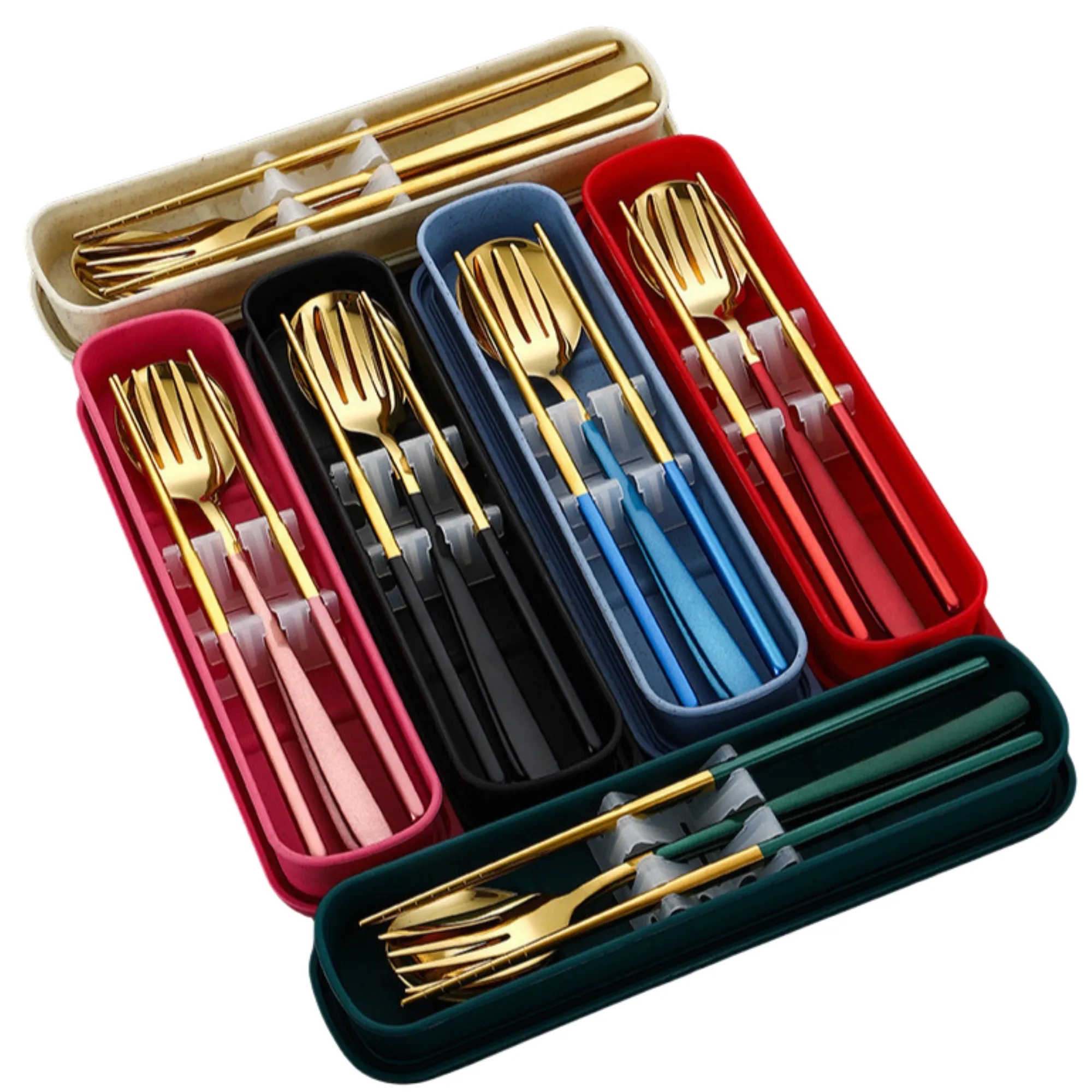 Portable Stainless Steel Cutlery Set 16