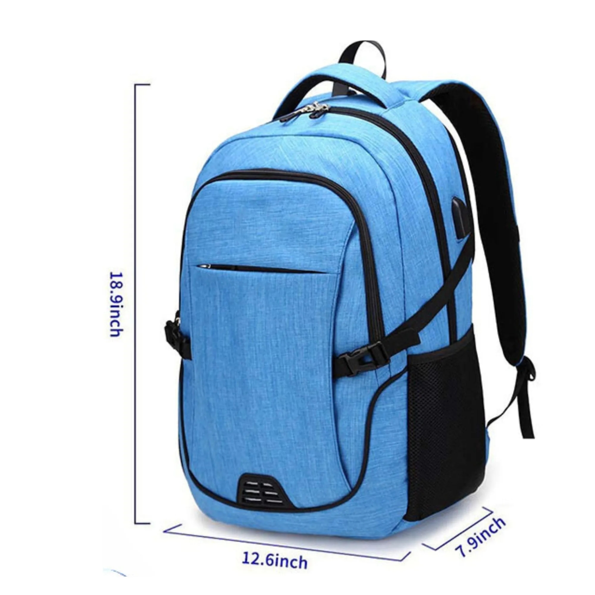 Anti-theft Laptop Travel Backpack USB Charging 7