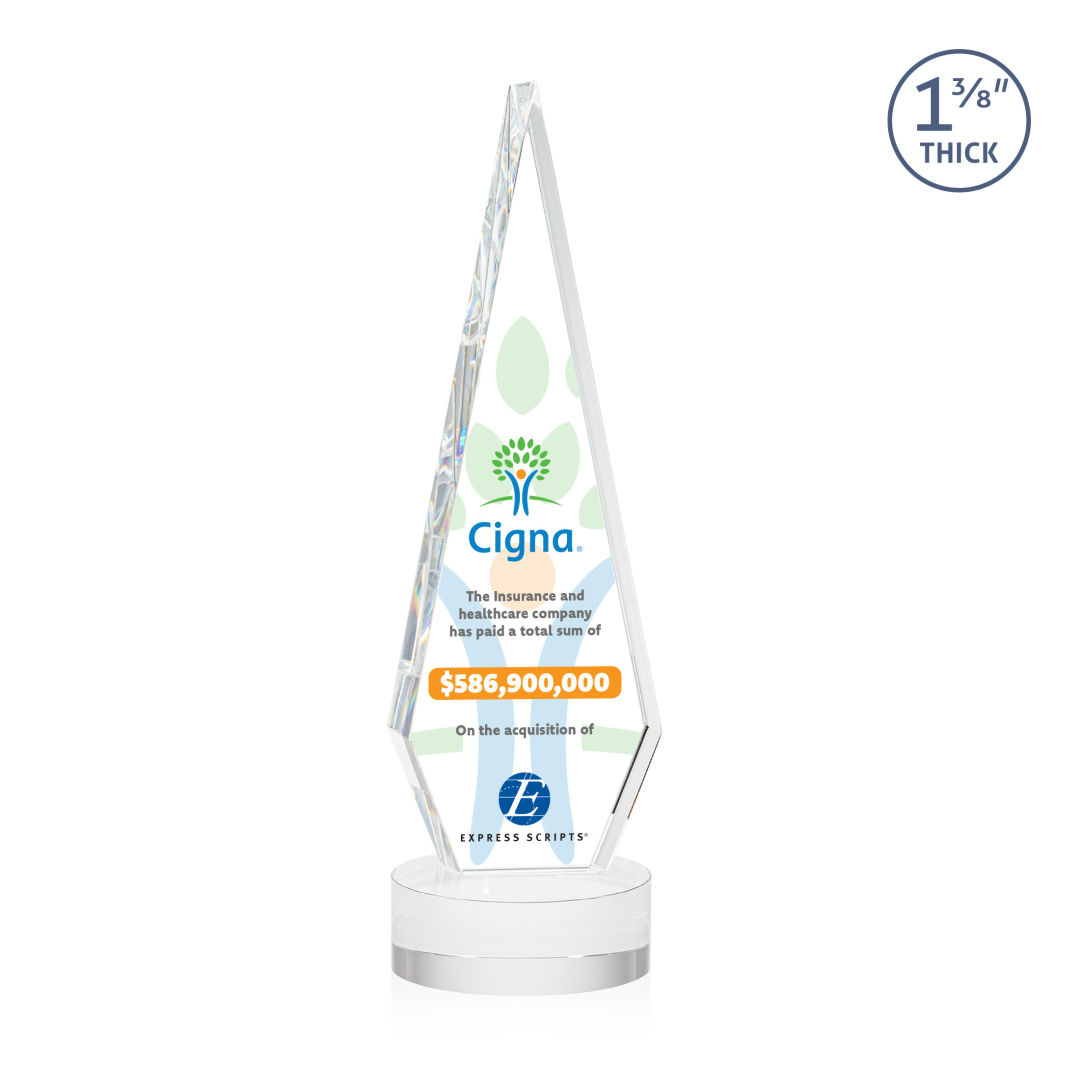 Springfield VividPrint™ Award on Stanrich Base - Clear 6