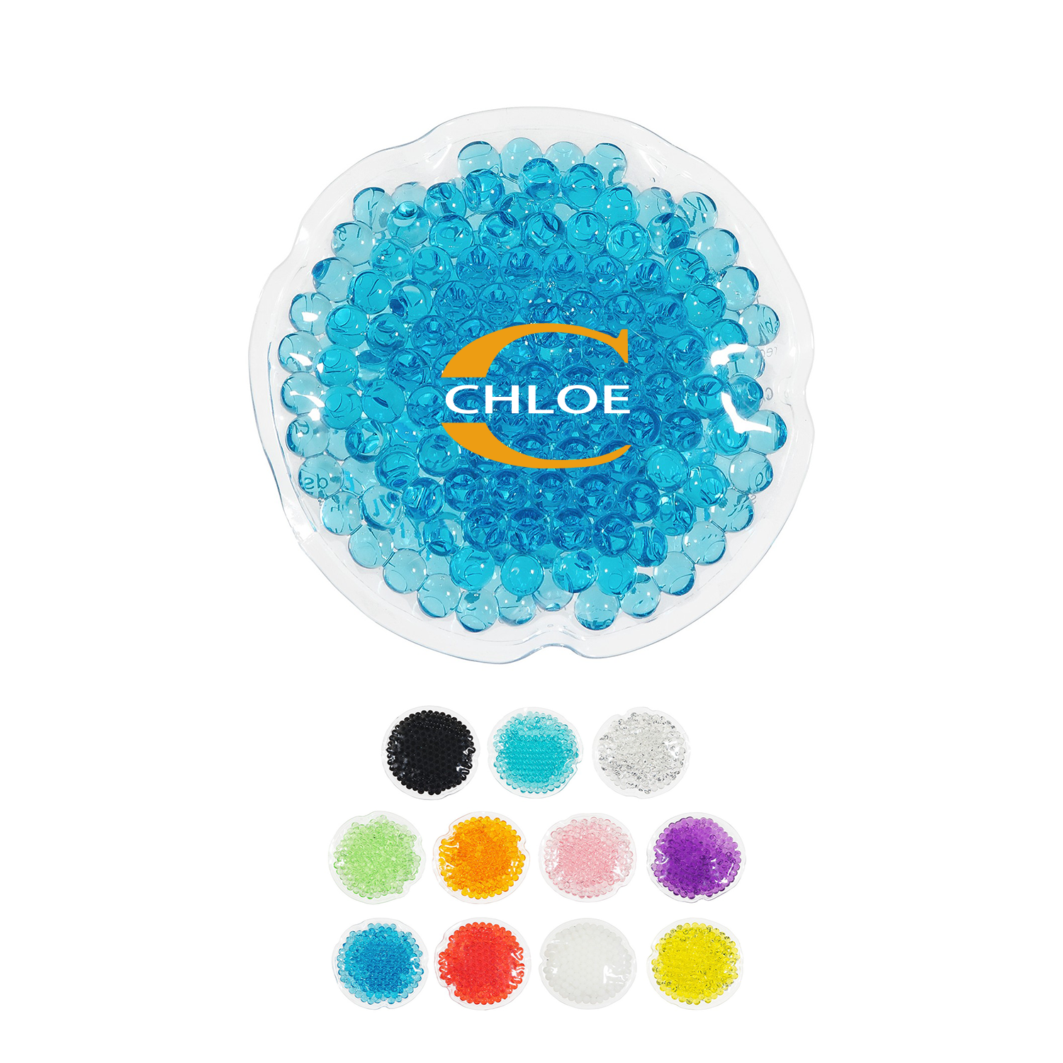 Mini Round Aqua Pearls Cold Pack 2