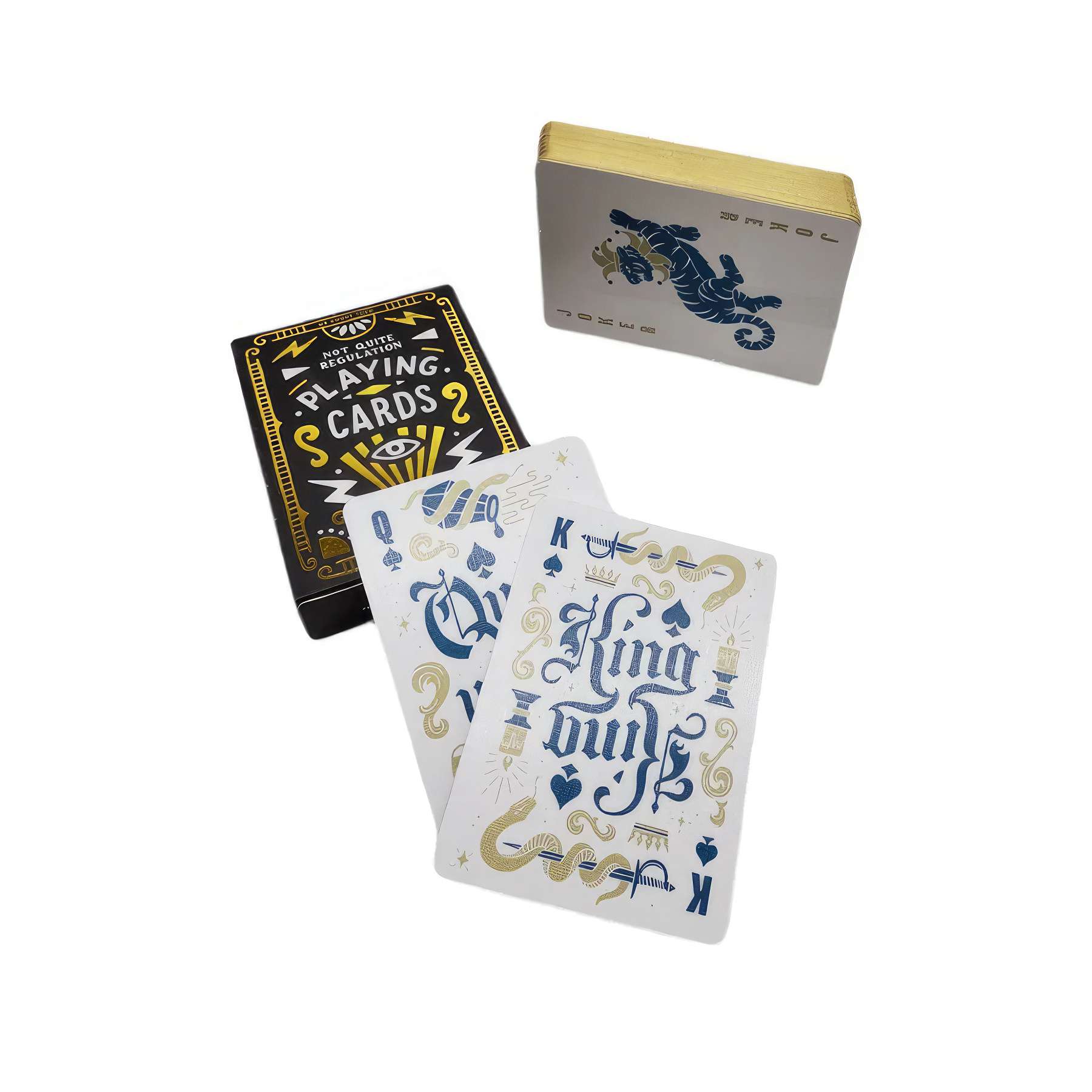 Custom Paper Poker Playing Cards Board Game For All Ages 2