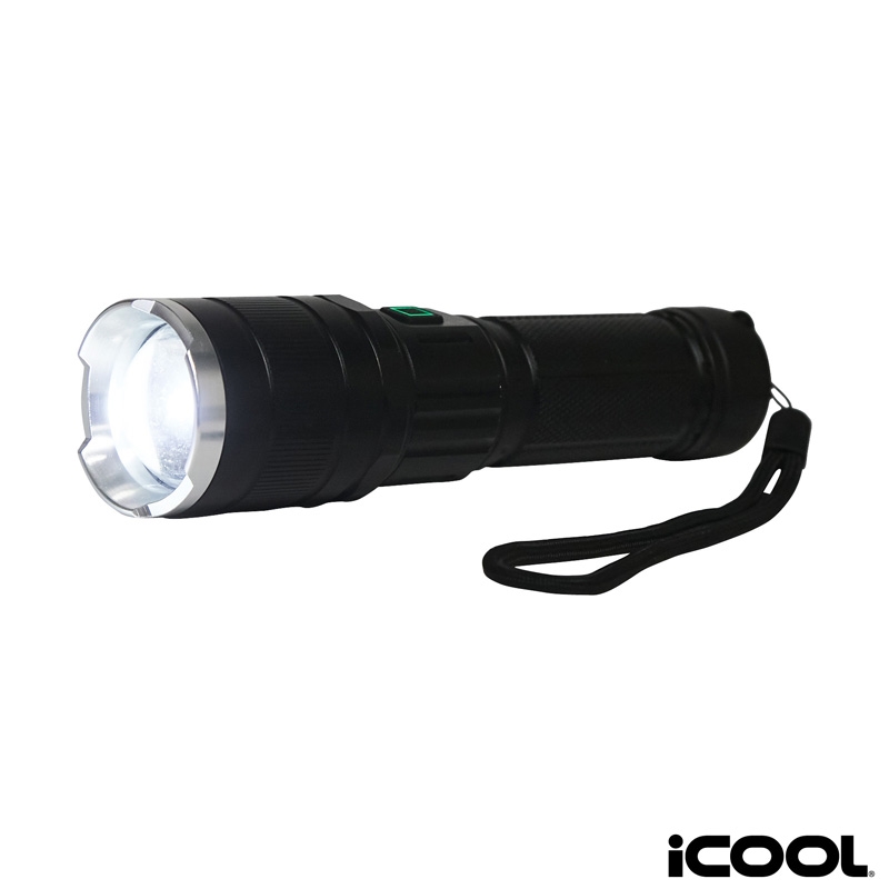 iCOOL Telluride Rechargeable 480-Lumen Aluminum Tactical Flashlight 10