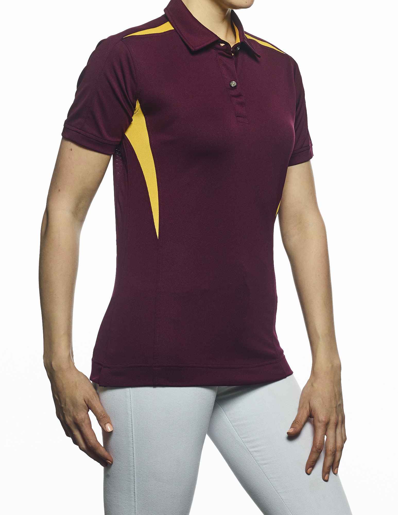 Ladies Caliber Color Block Polo Shirt 24