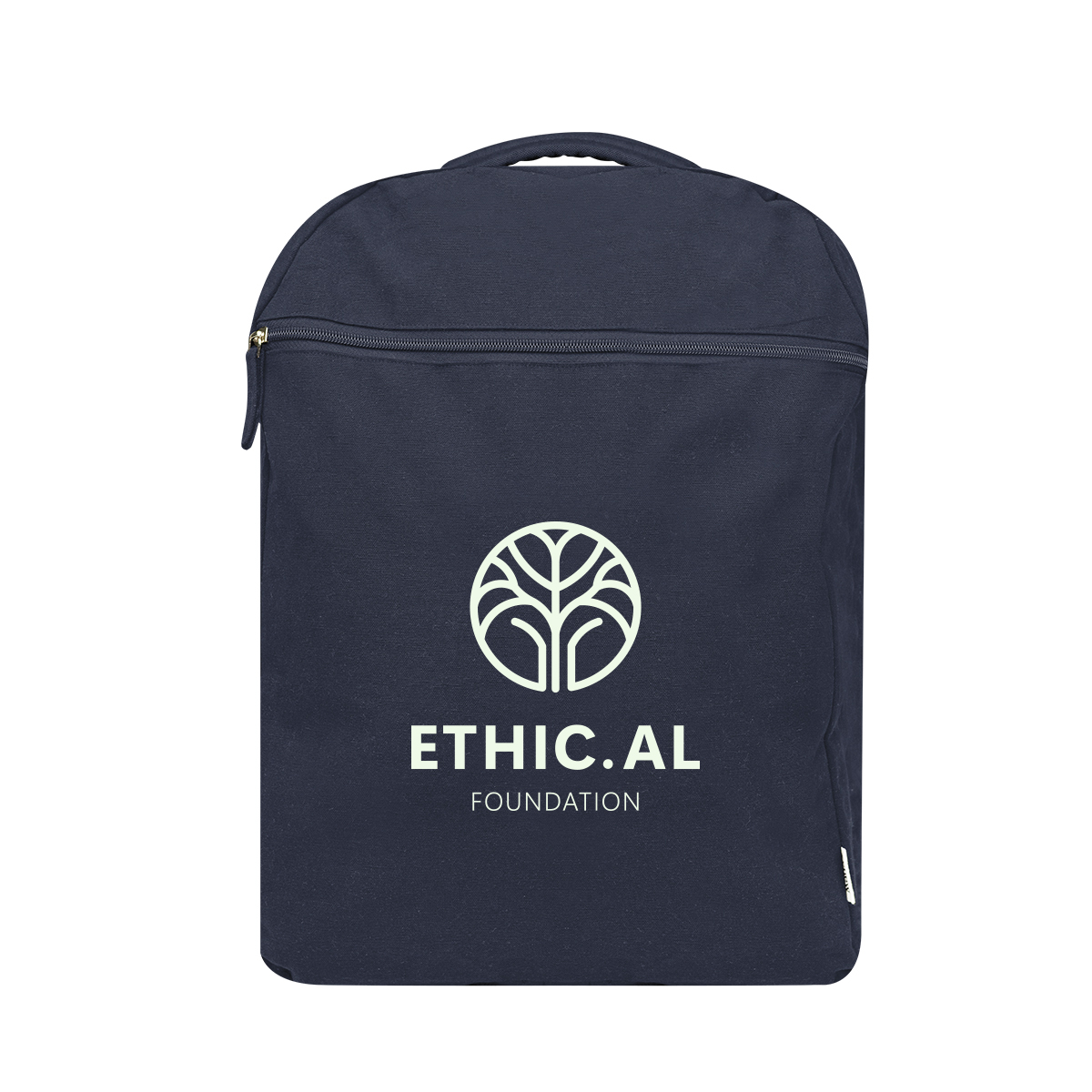 Arden Recycled 14 Oz. Cotton Computer Backpack 11