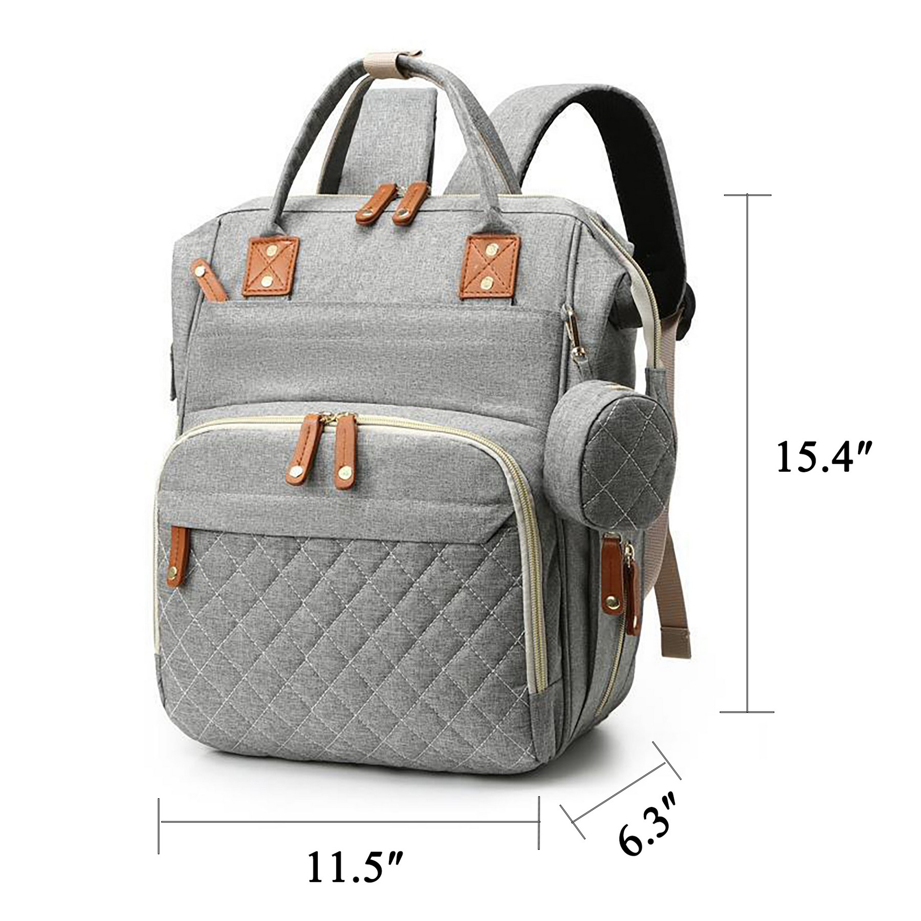 Diaper Bag Backpack With Changing Station 4