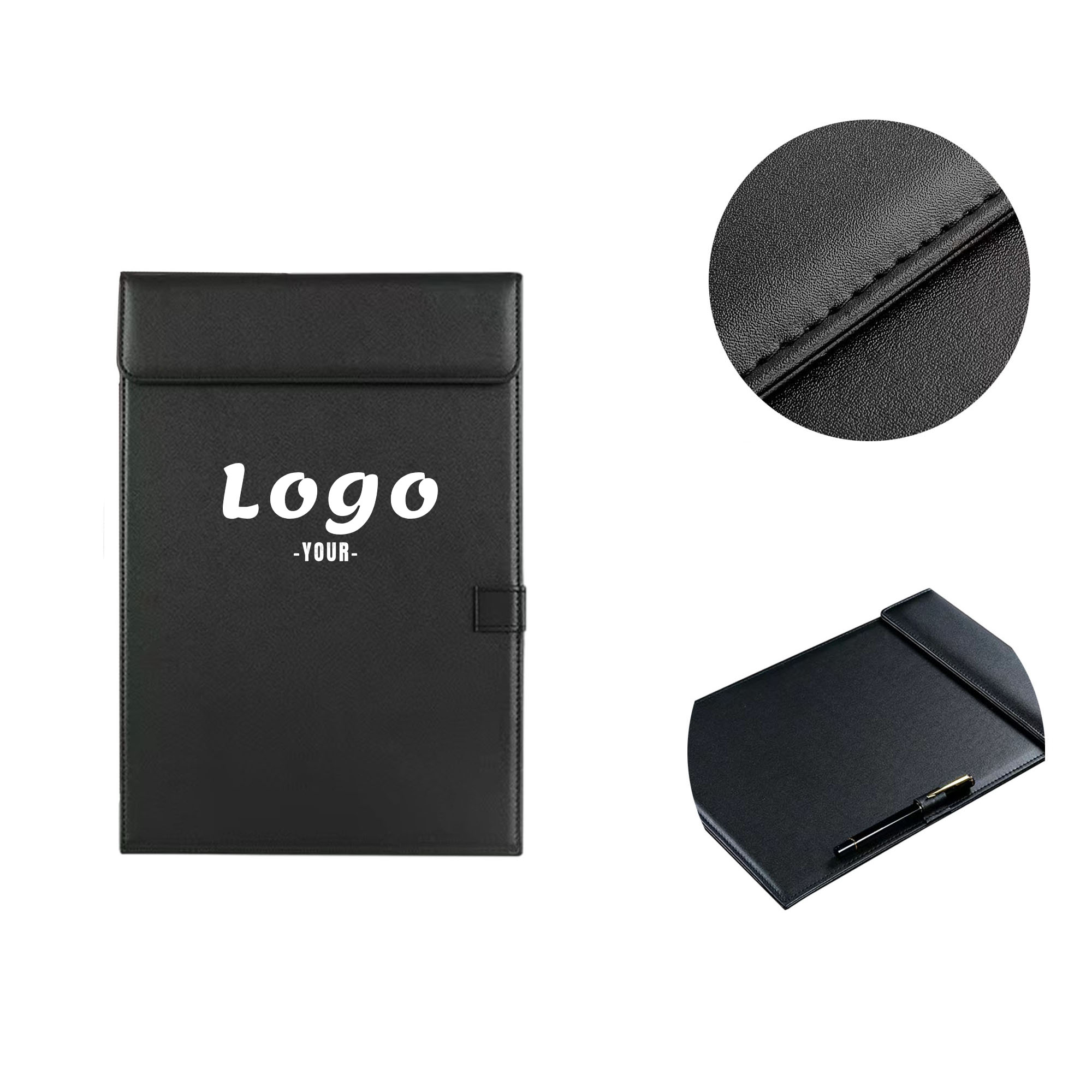 PU Leather Conference Clipboard Mat for Offices 2