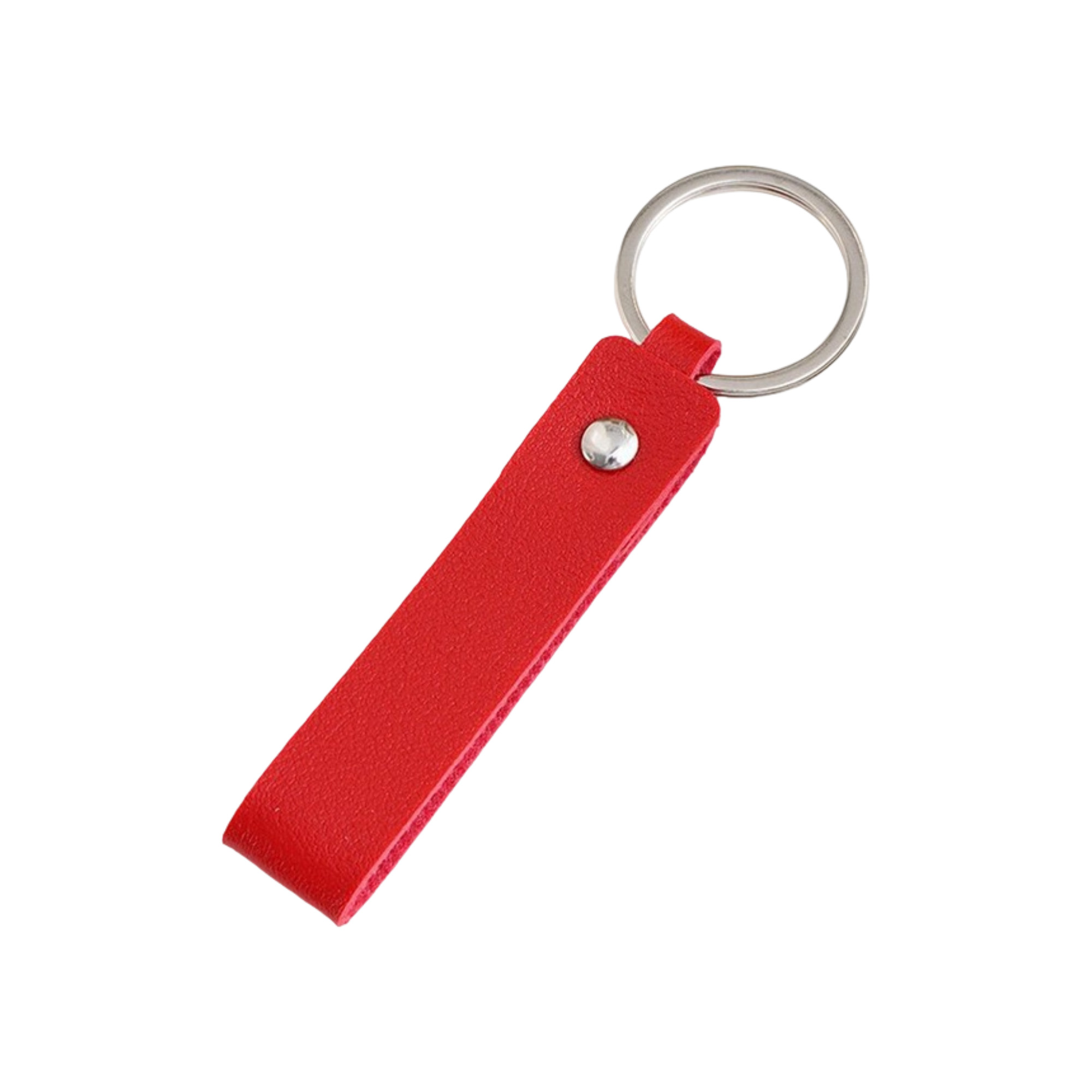 Slim Leather Keychain 8